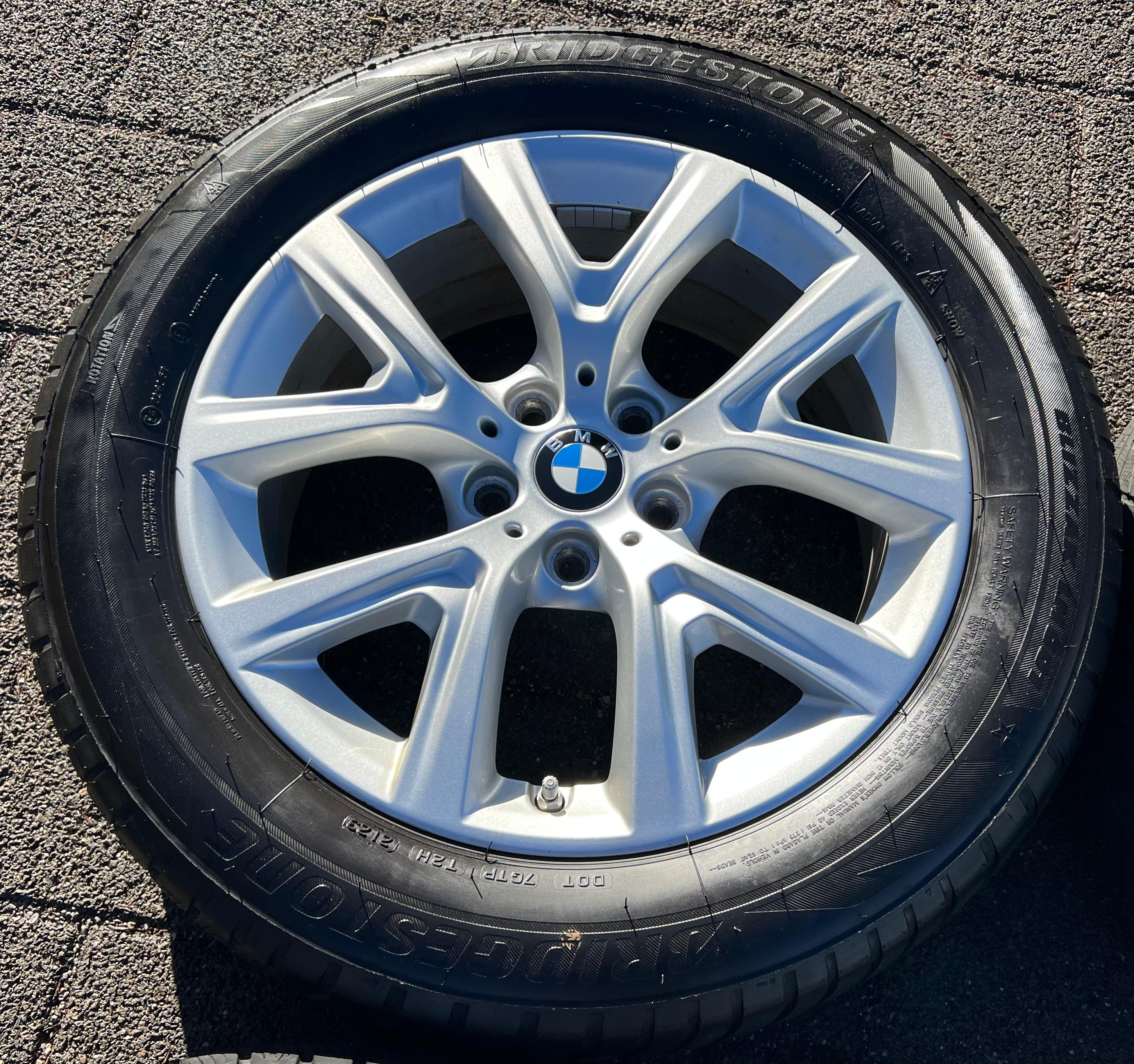 4 CERCHI IN LEGA ORIGINALI DA 17" BMW X1 F48 X2 F39 STYLING 574 6856076 RDKS SPEDIZIONE GRATUITA