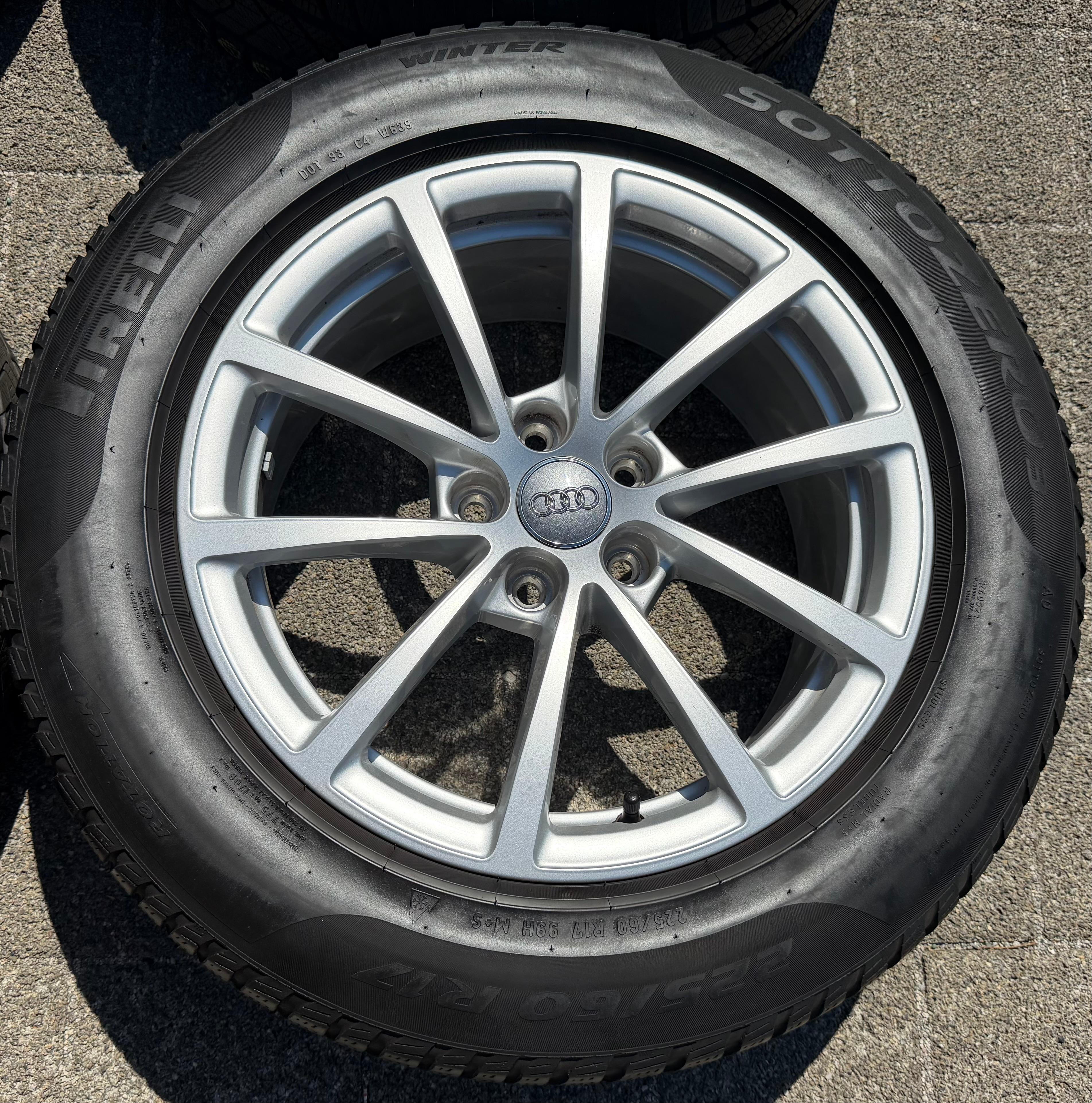 4 ORIGINAL 17" ALUFELGEN FELGEN AUDI A6 + AVANT 4K F2 C8 4K0601025 7,5x17 ET36