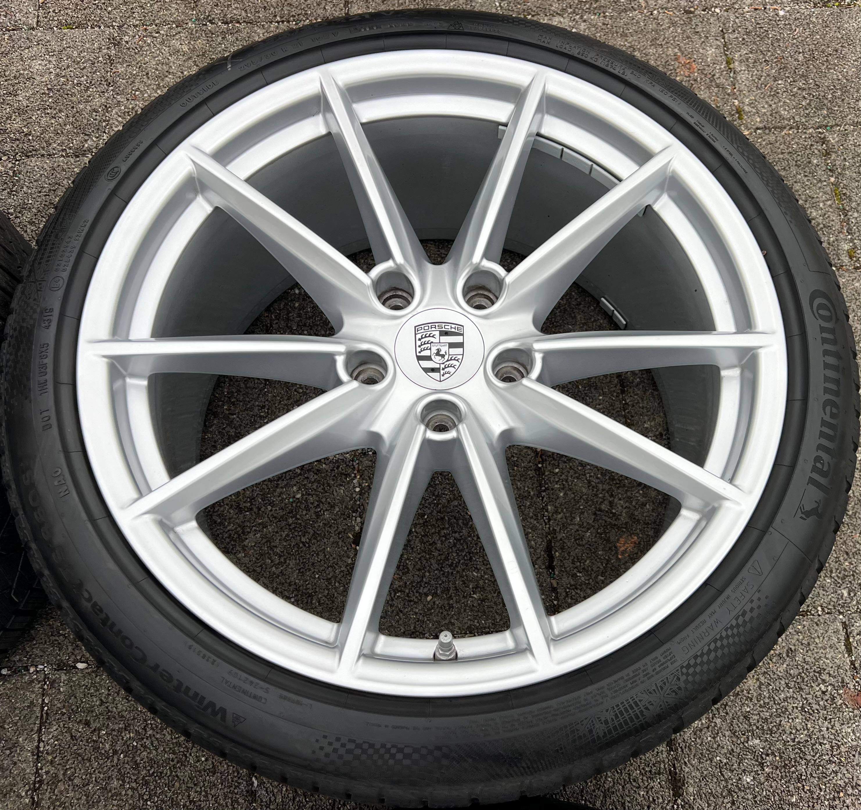 4 ORIGINAL 20" 21" ALU WINTERRÄDER PORSCHE 911 992 992601025C 992601025D RDKS