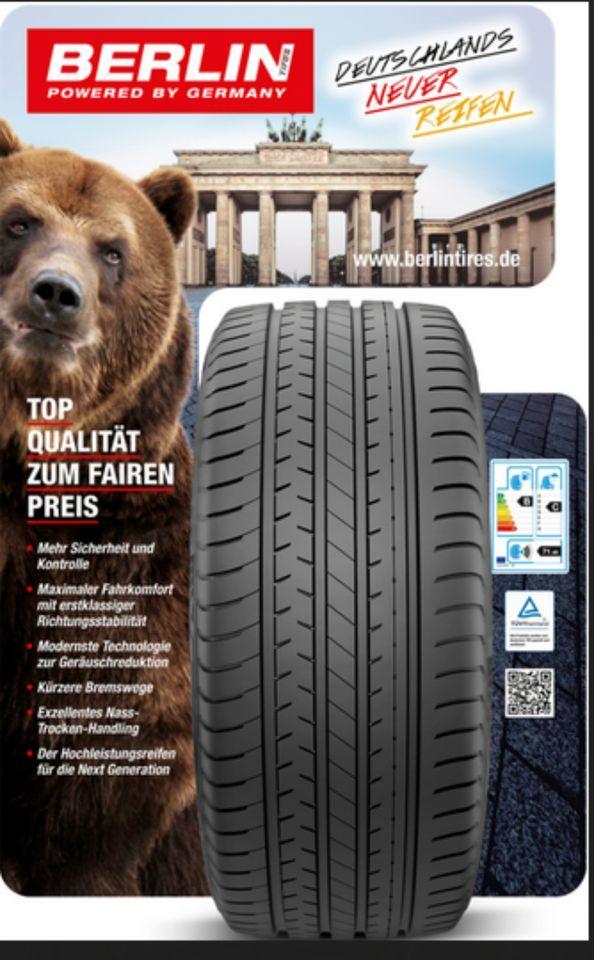 4 X 235/40R19 91Y BERLIN TIRES SUMMER UHP 1 SOMMERREIFEN NEU
