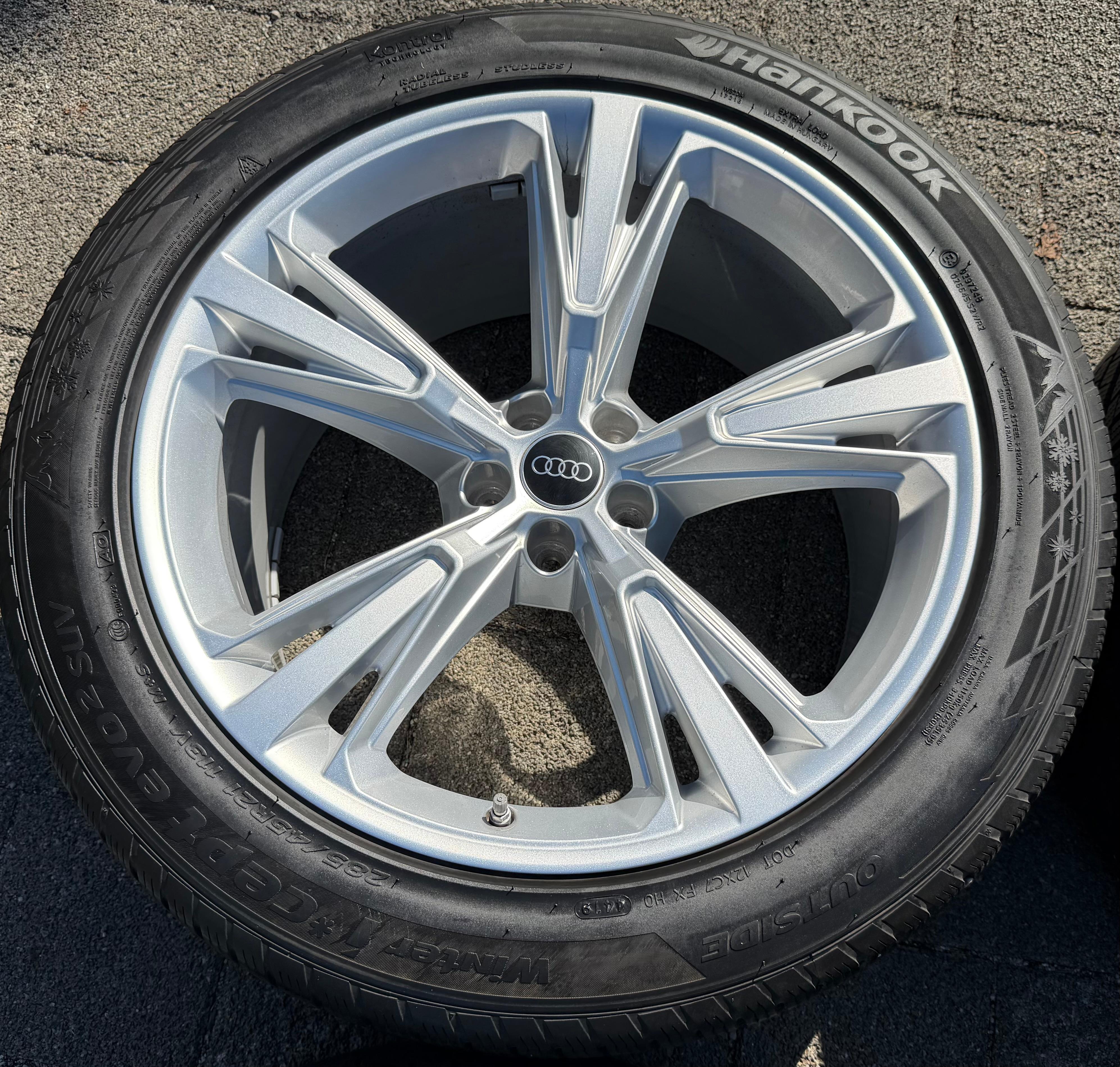 4 ORIGINAL 21" ALU WINTERRÄDER AUDI Q8 SQ8 4M 4M8601025H 285/45R21 113V