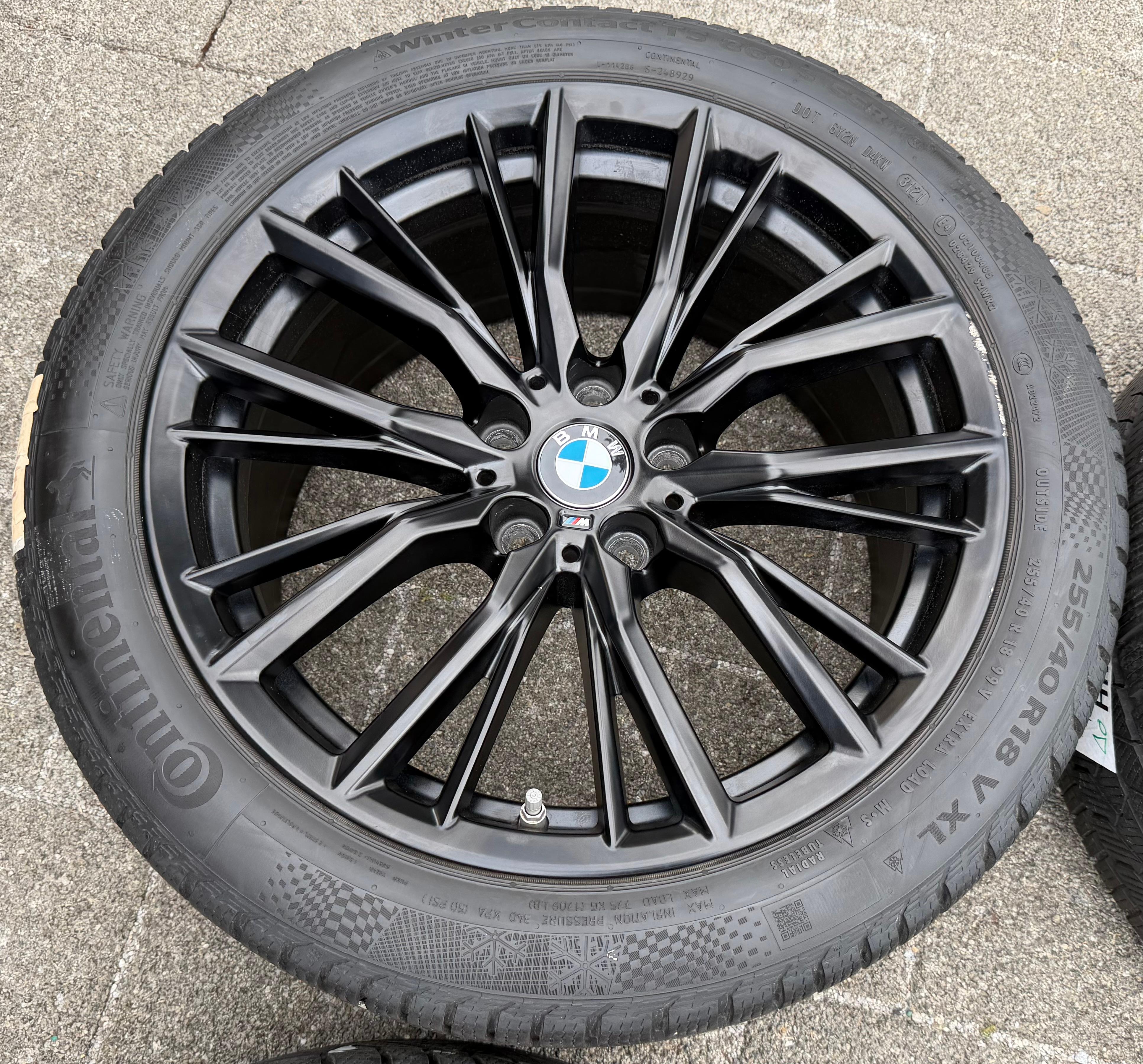 4 Original 18" Alu Winterräder BMW 3ER Reihe G20 G21 4ER G22 G23 2ER G42 M796 RDKS