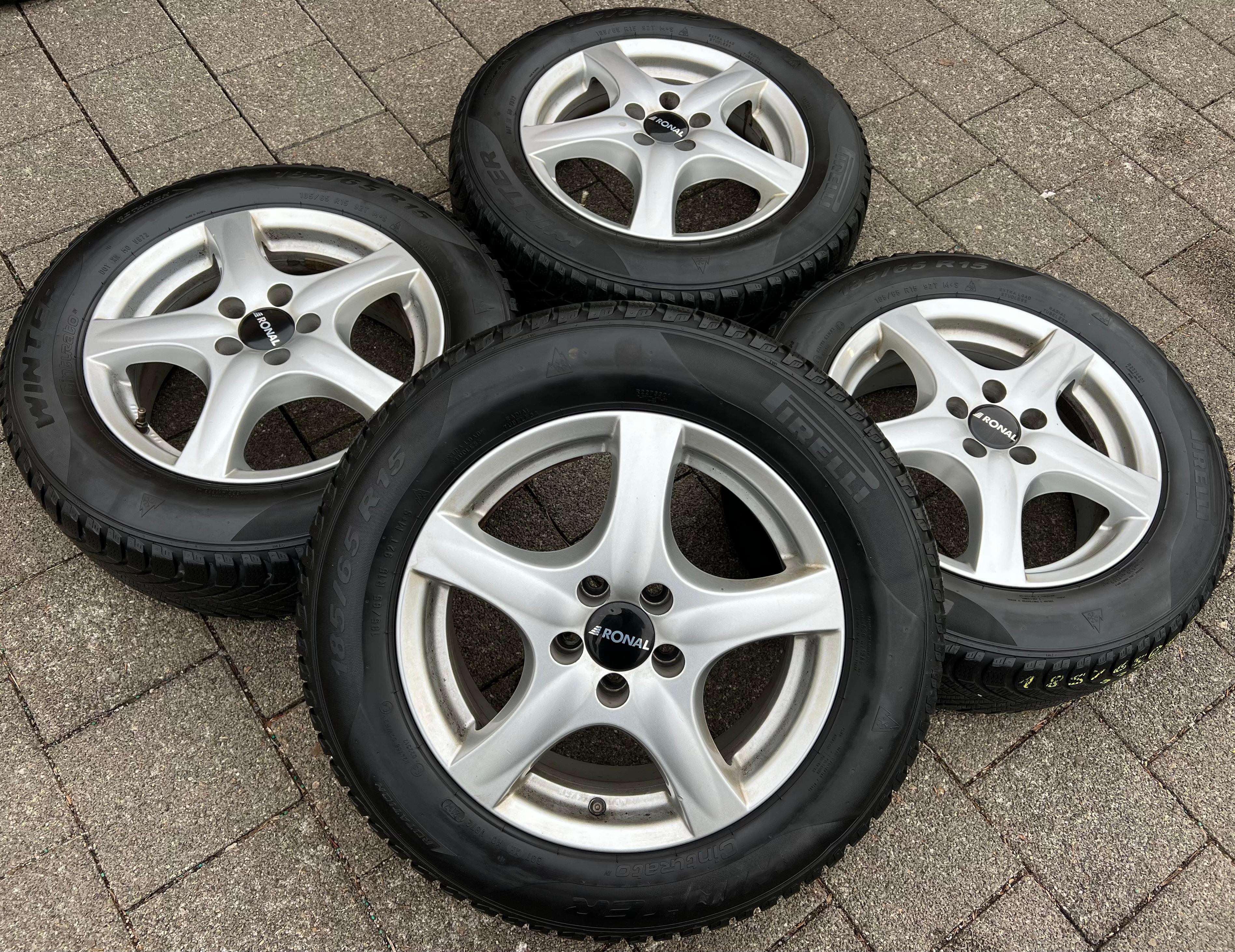 4 ALUMINIUM WINTERWIELEN ALFA ROMEO 147 CITROEN NEMO FIAT DOBLO PEUGEOT BIPPER GRATIS LEVERING