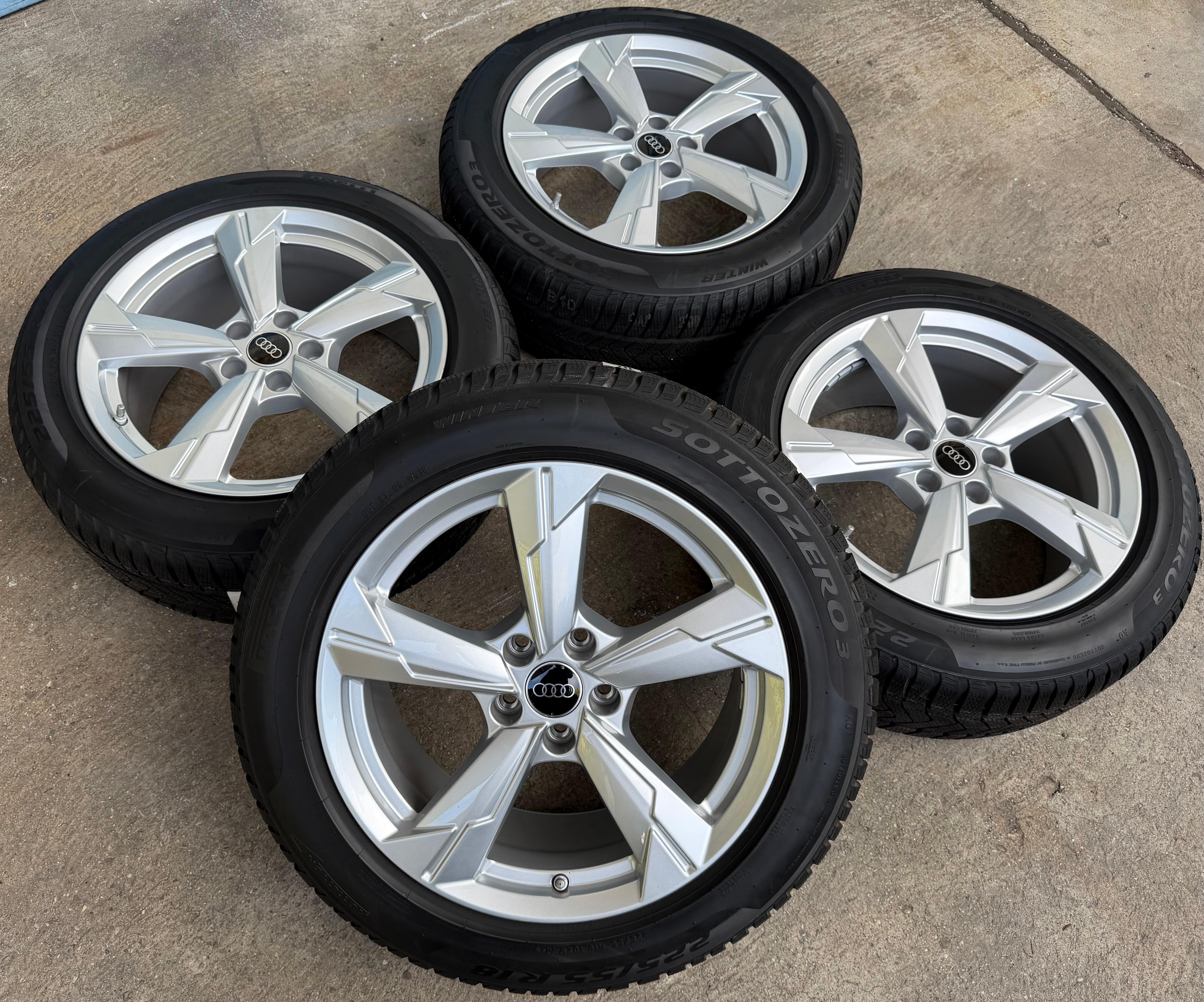 4 Original 18" Alu Winterräder Audi A6 4K F2 C8 4K0601025D 225/55R18 102V RDKS