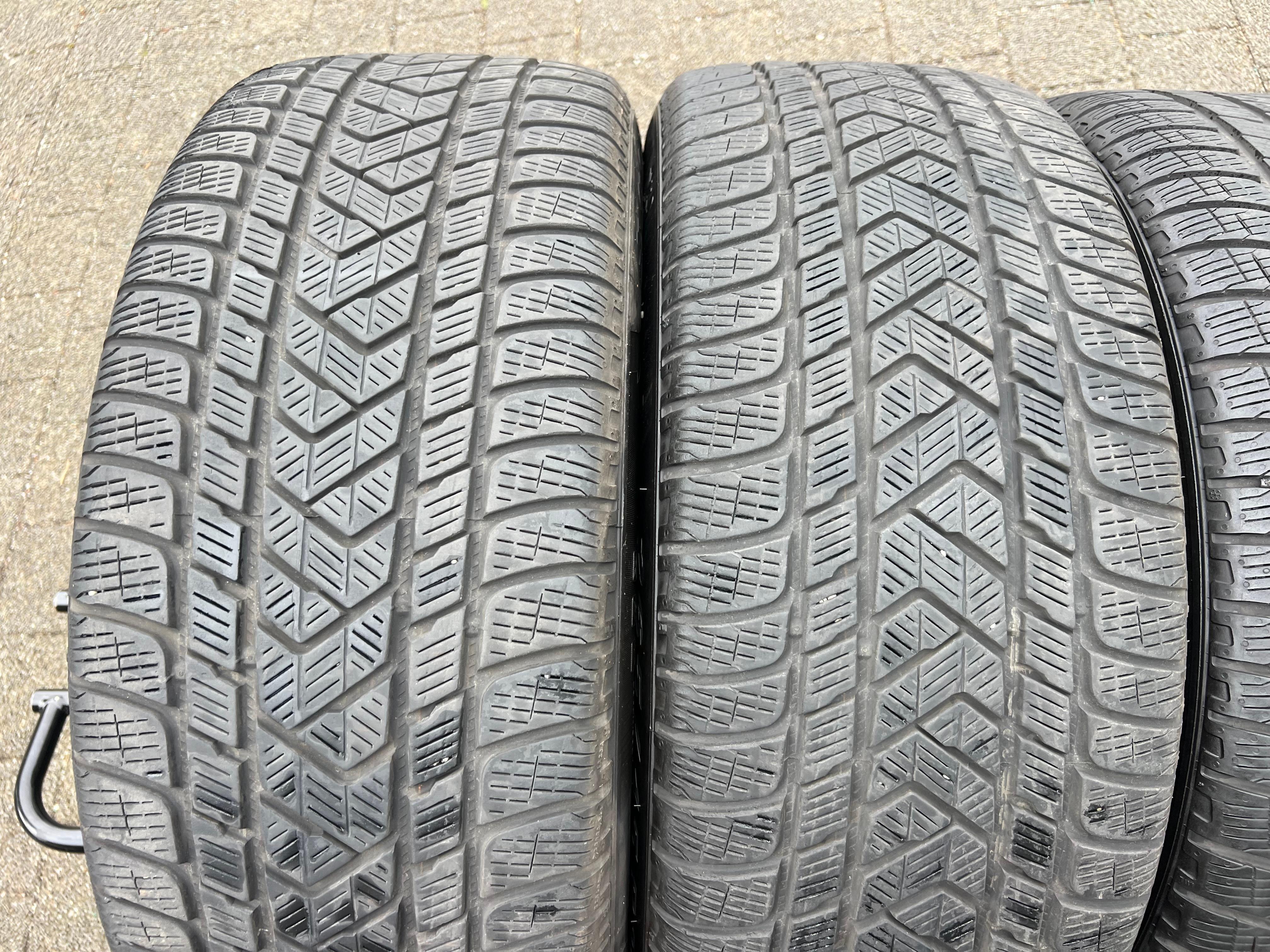 4 ORIGINELE 20" LICHTMETALEN WINTERWIELEN PORSCHE MACAN 265/45R20 104V 295/40R20 106V BANDENDRUKCONTROLESYSTEEM