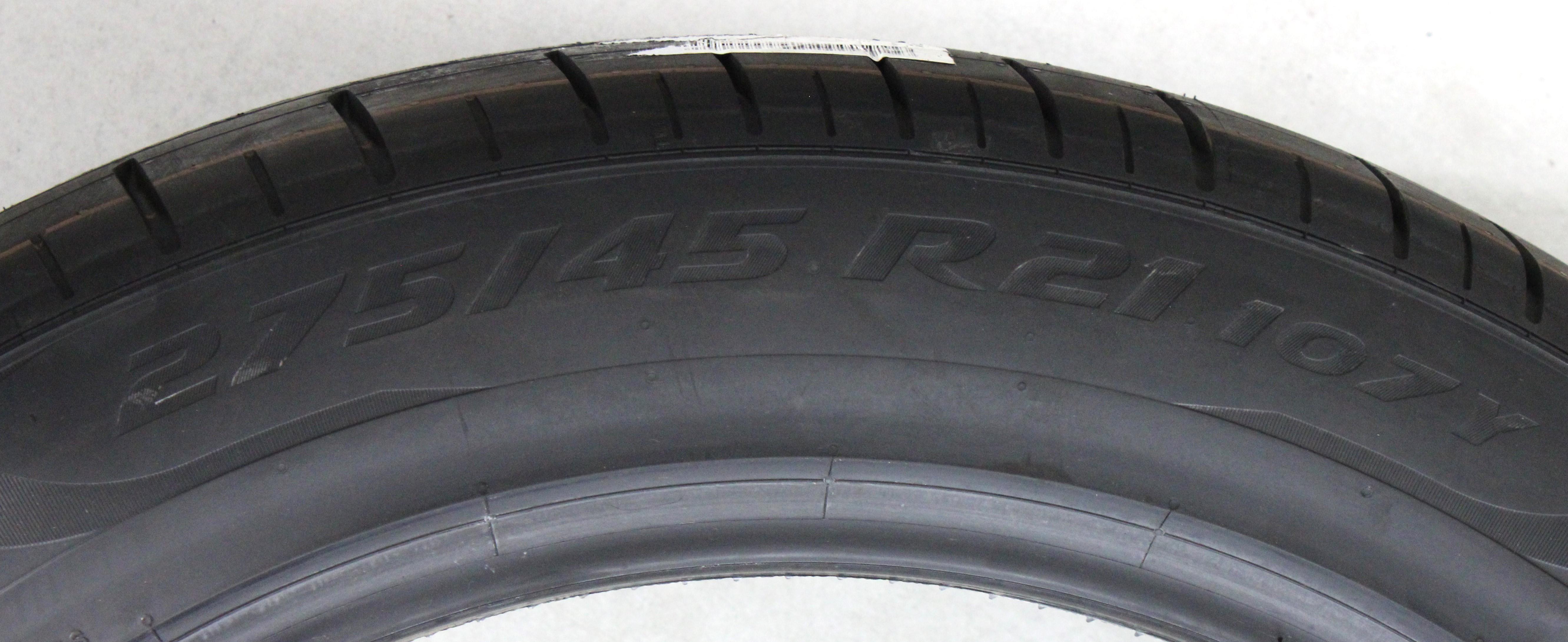 2 x 275/45R21 107Y pneus été Pirelli Pzero PZ4 MO NEU 2024