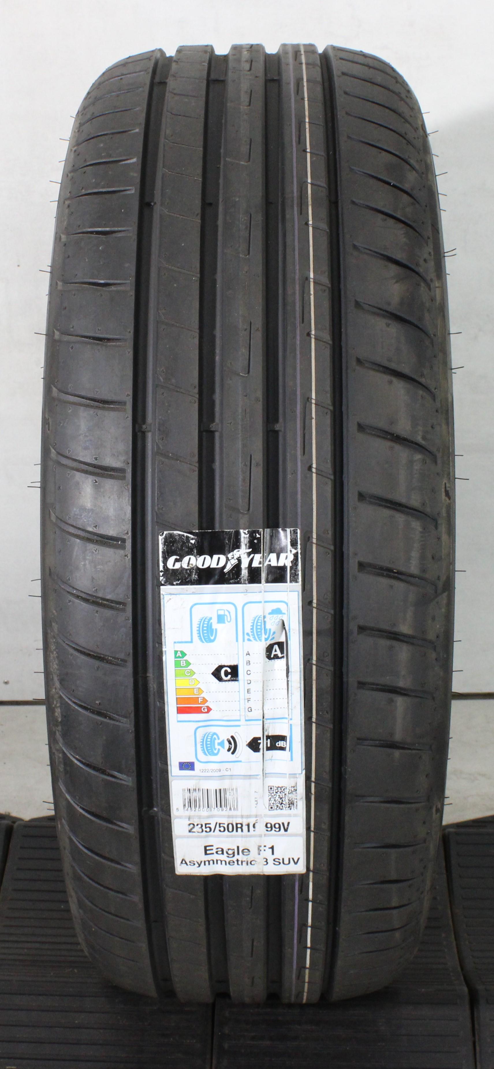 1 x 235/50R19 99V Sommerreifen Goodyear Eagle F1 Asymmetric 3 AO NEU 2020