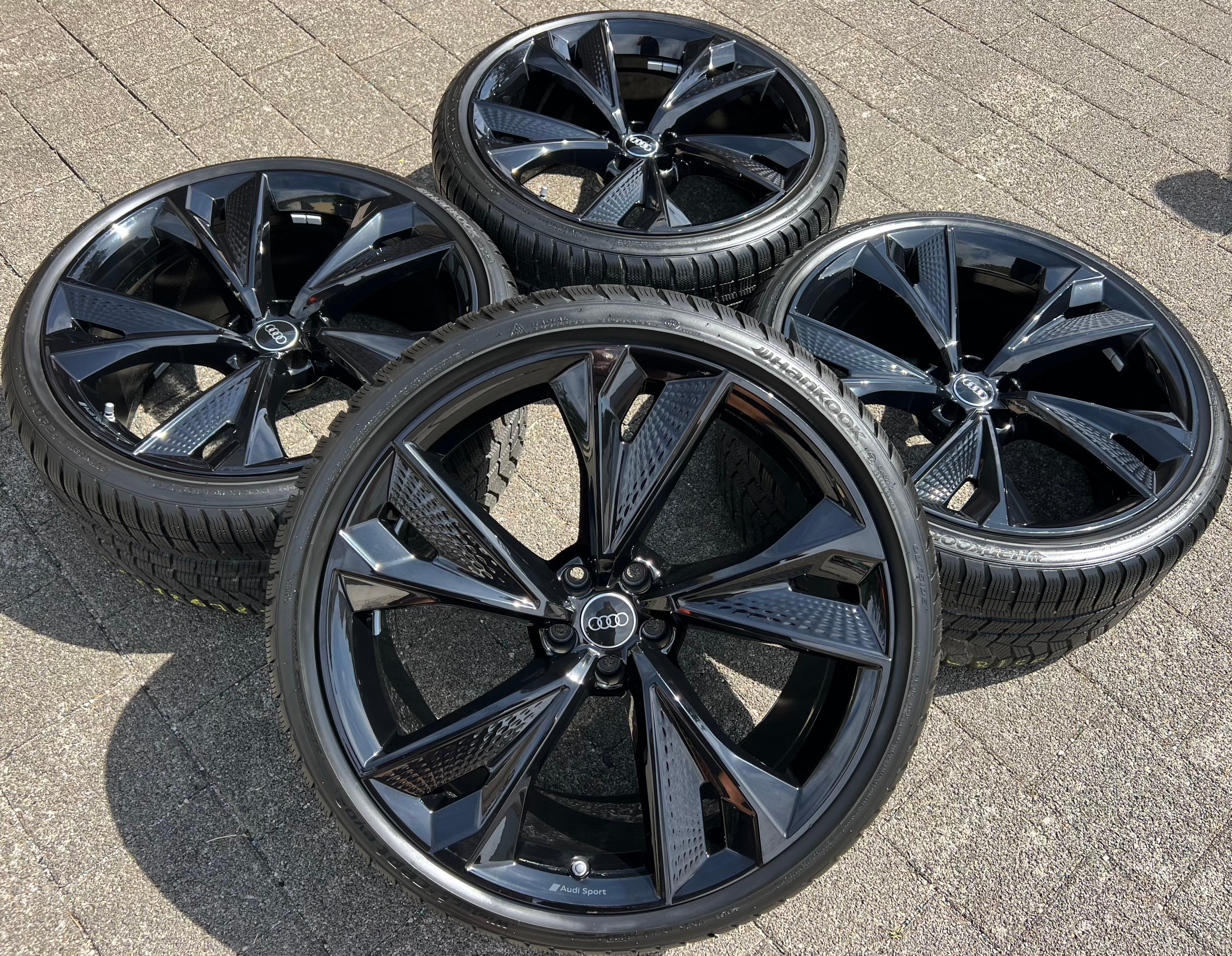 4 ORIGINAL 22" ALU WINTERRÄDER AUDI RS6 4K RS7 4K0601025DG 285/30R22 101W HANKOOK