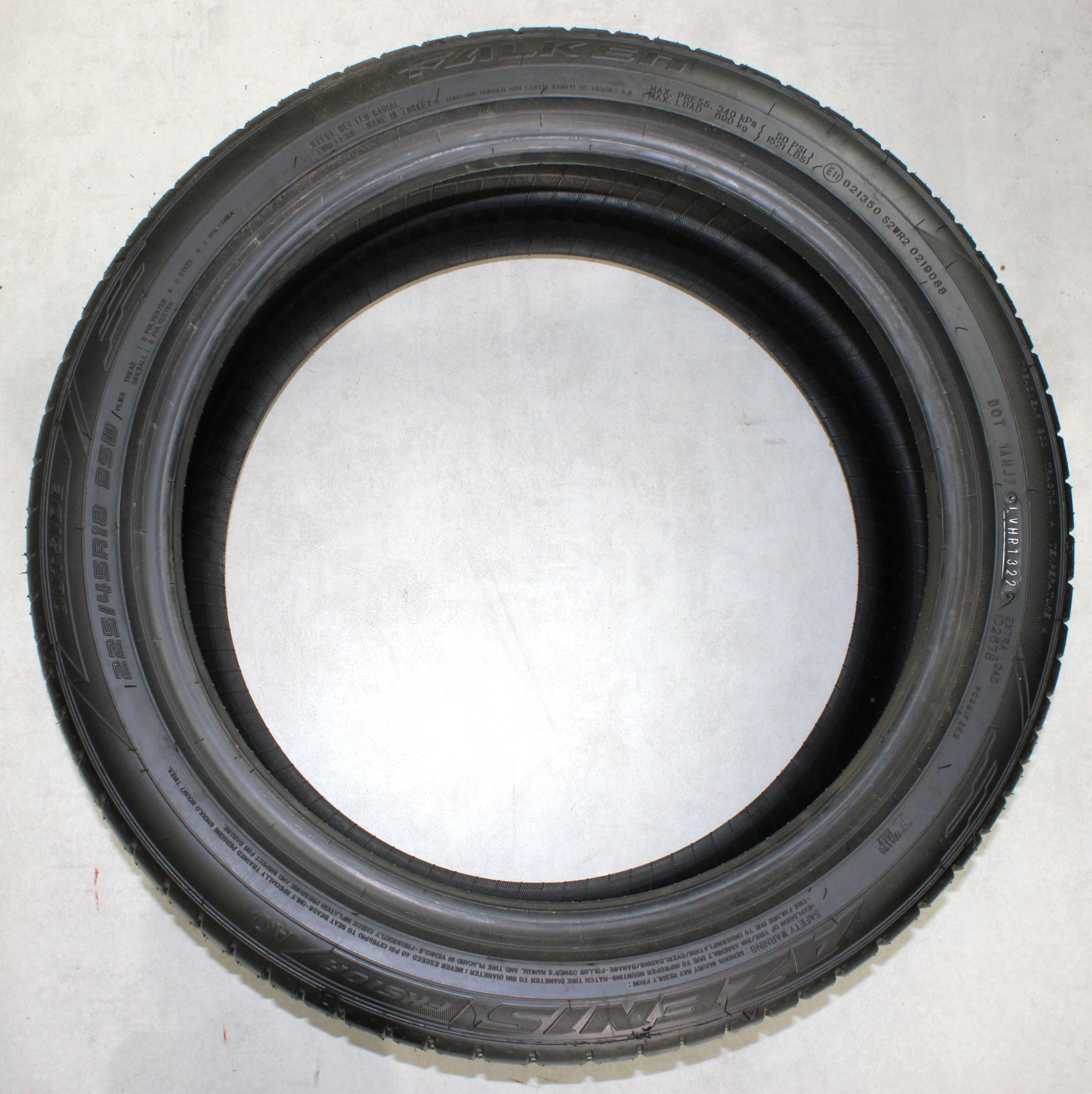 4 neumáticos de verano Falken Azenis FK510A AO, 225/45R18 95W, con dibujo completo, 2022