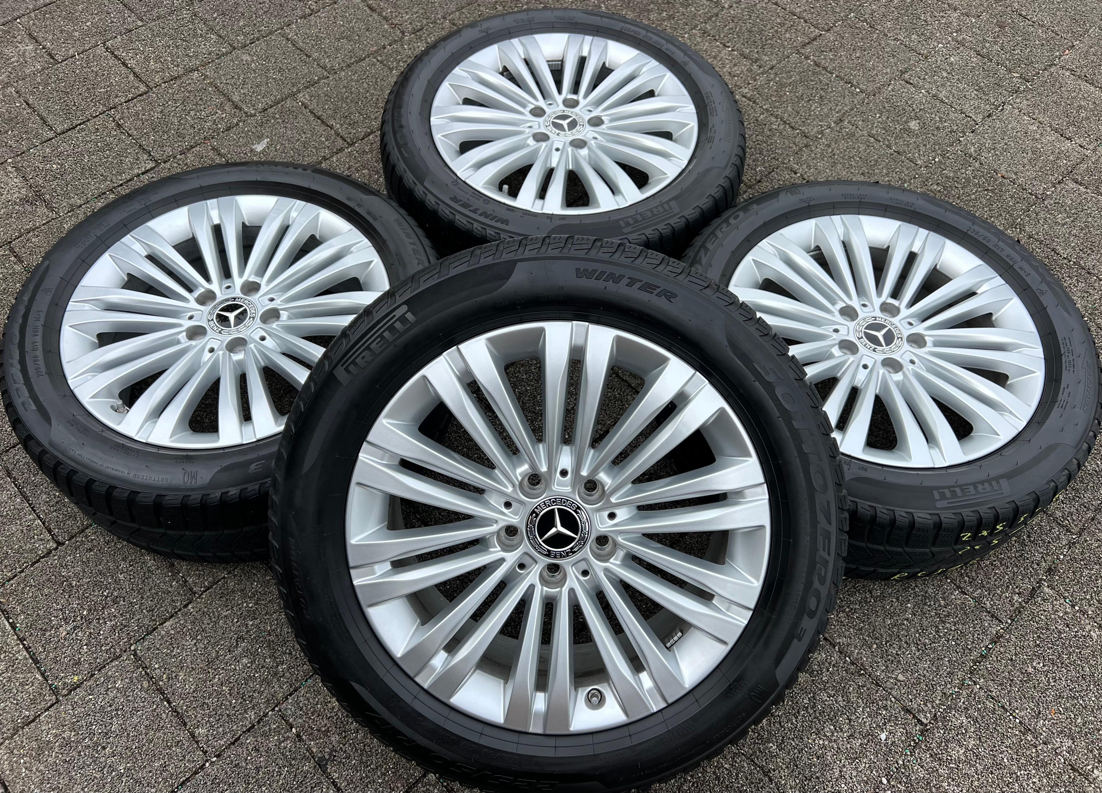 4 ORIGINAL 17" ALU WINTERRÄDER MERCEDES C-KLASSE W206 A2064014400 TOP FREIHAUS
