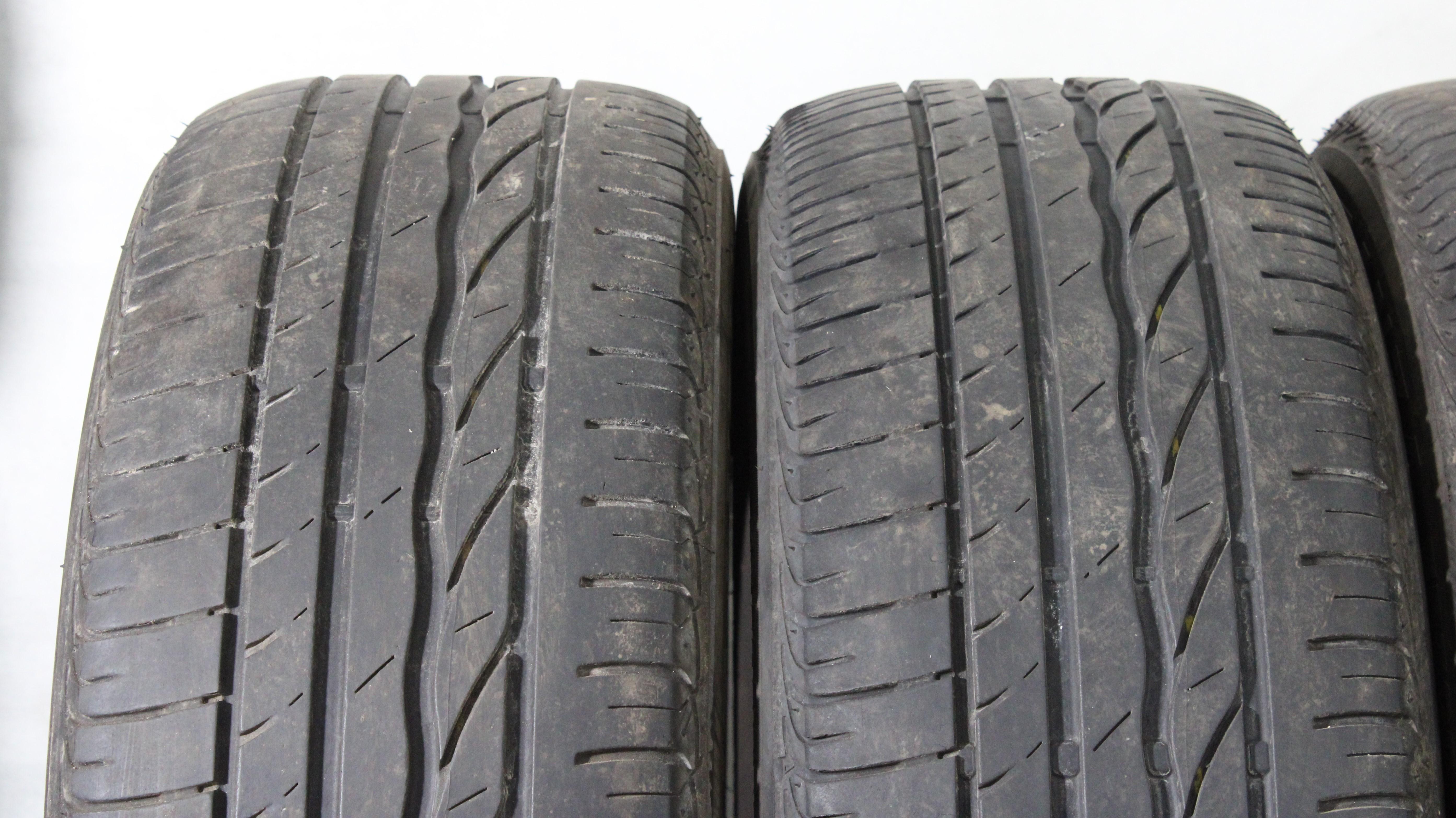 4 x 235/55R17 103V Sommerreifen Bridgestone Turanza ER300 2x 6,5-7mm und 2x 5mm 2017