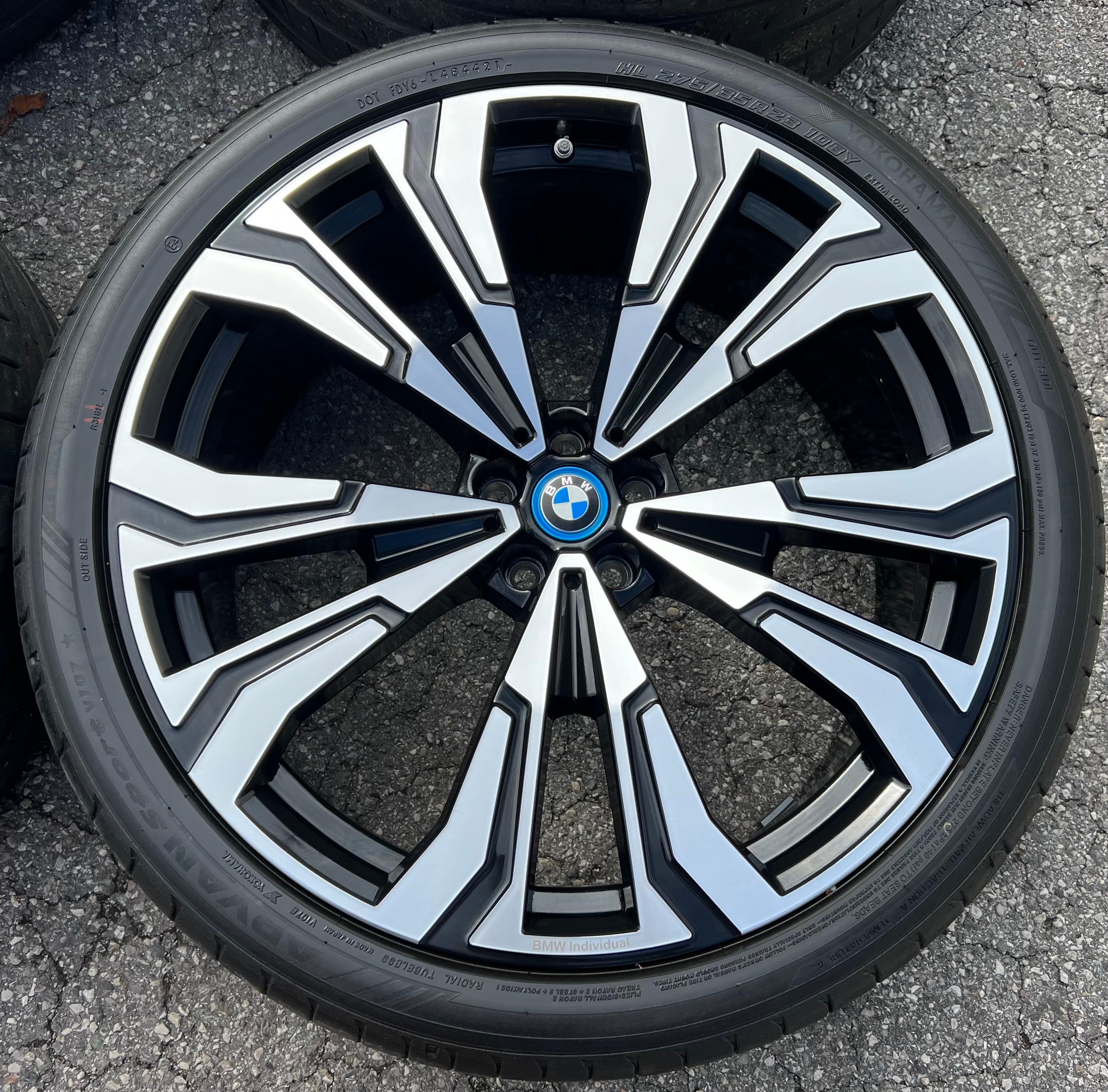 4 ORIGINELE 23" ALUMINIUM ZOMERWIELEN BMW X7 G07 STYLING 914 INDIVIDUEEL 7916264 7916269