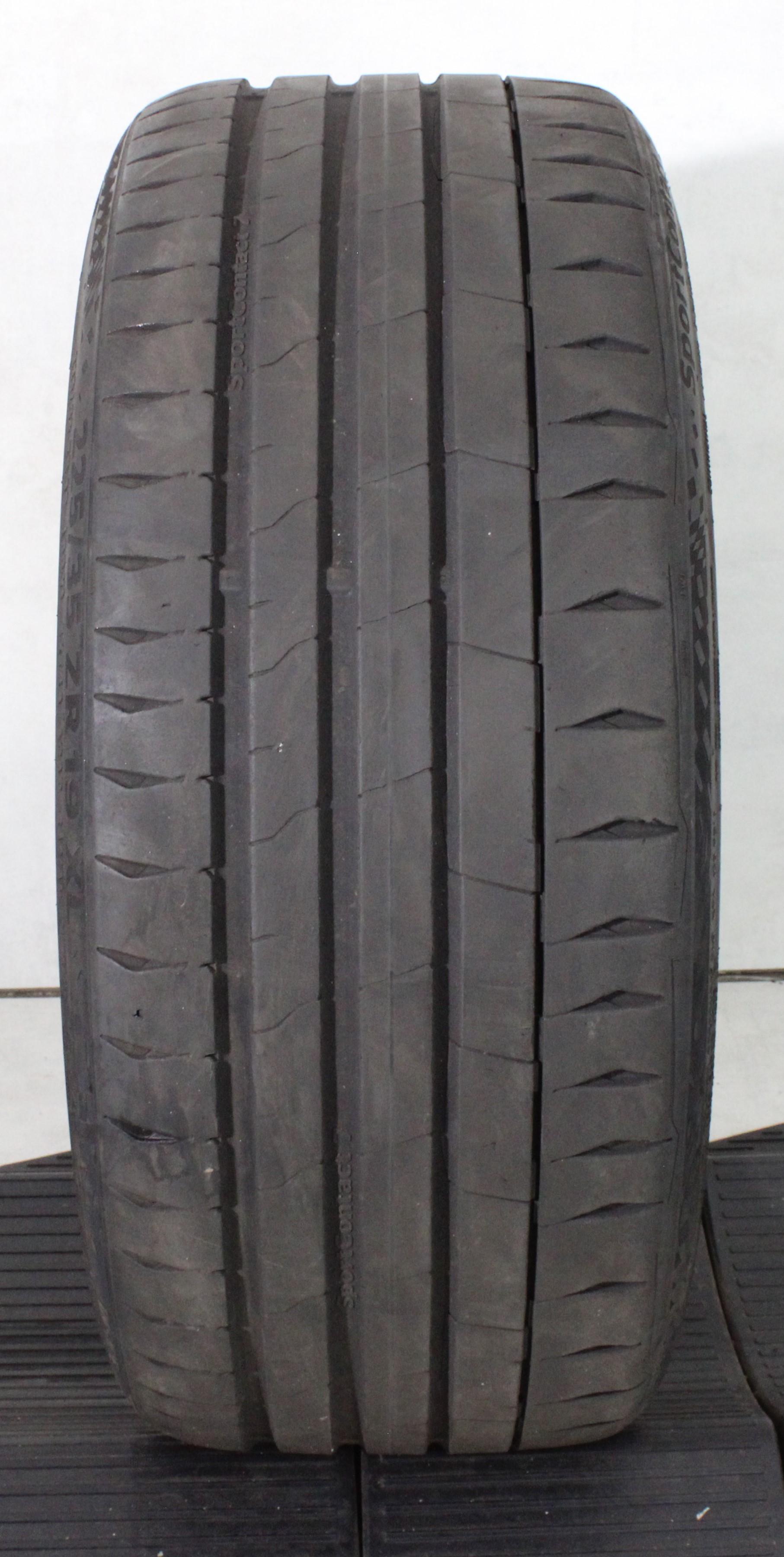 1 x 225/35R19 88Y Sommerreifen Continental Sport Contact 7 4-4,5mm 2022 XL