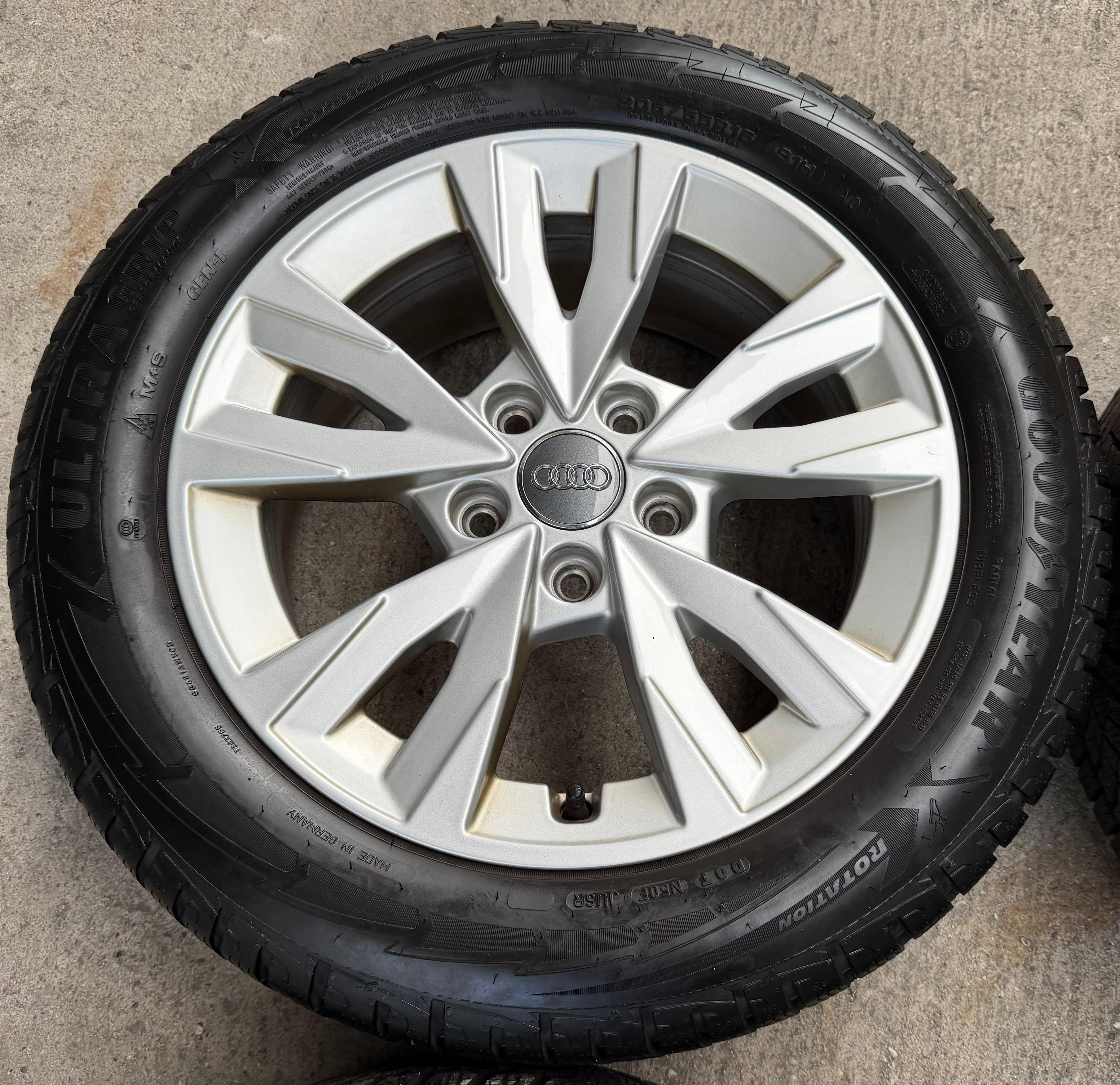 4 Original Alu Winterräder Audi A3 8Y 8Y0071496 205/55R16 91H Goodyear