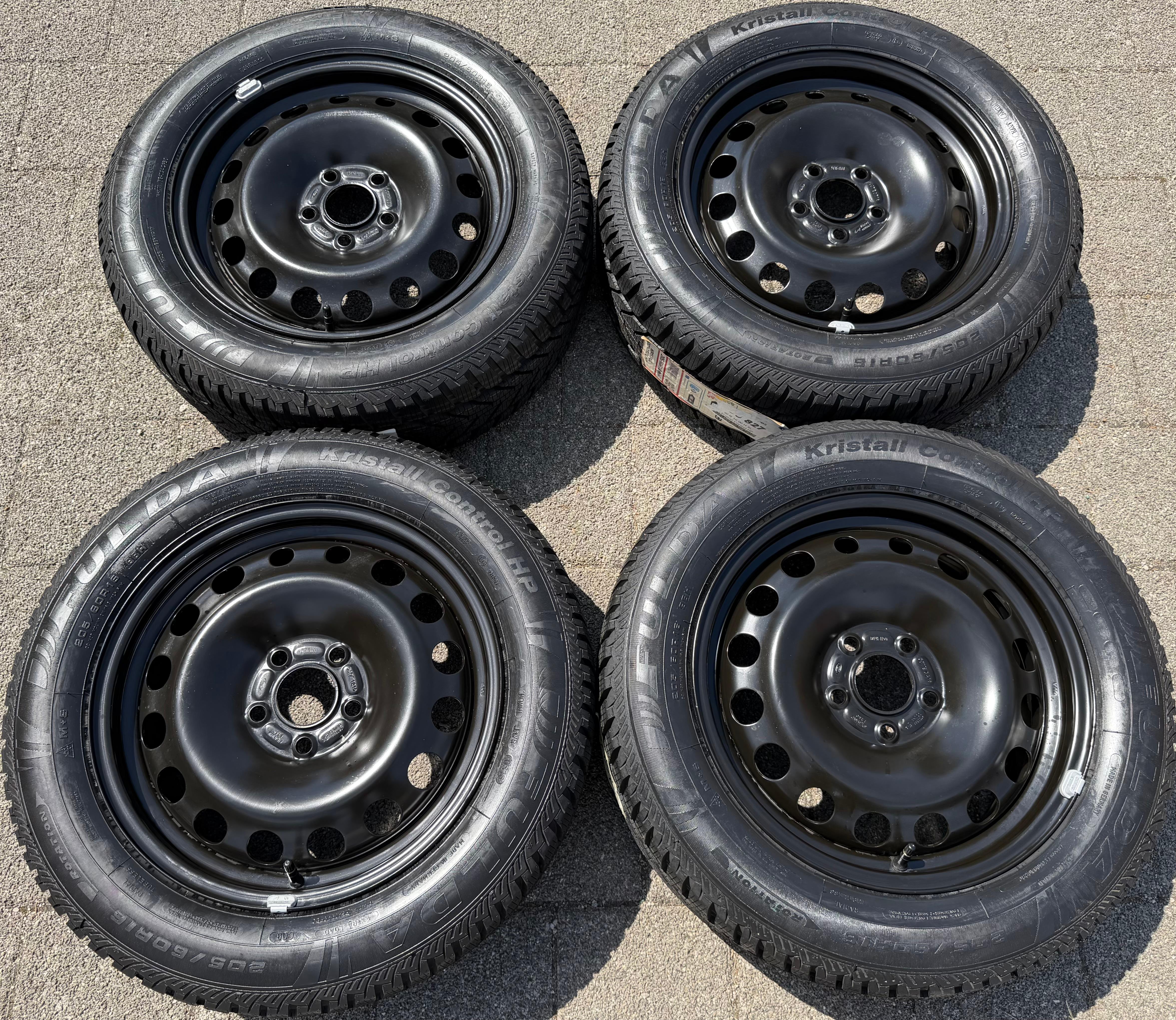4 Winterräder Ford Transit Tourneo Connect PJ2 PU2 205/60R16 96H Fulda RDKS