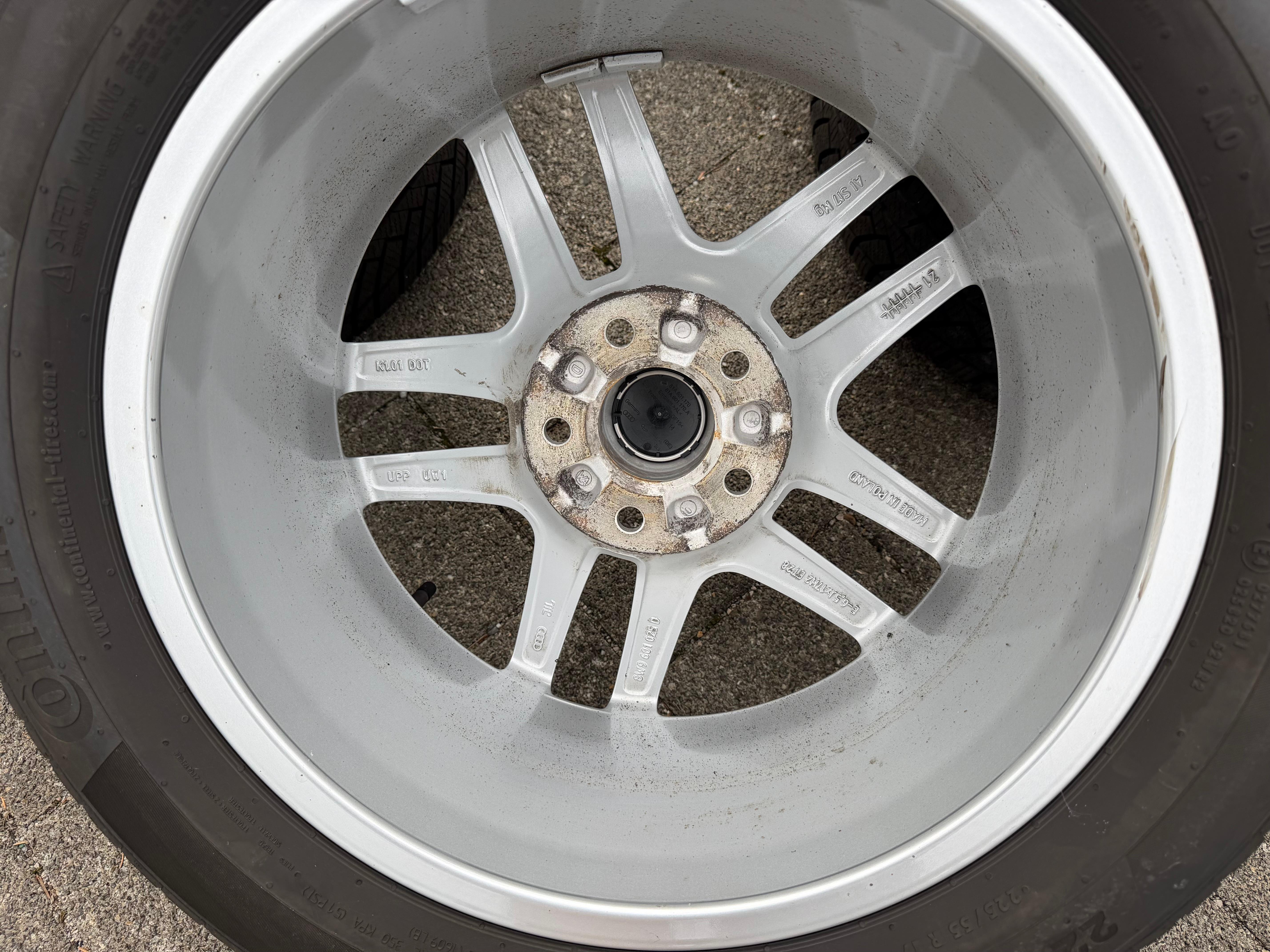 4 Original 17" Alufelgen Audi A4 Allroad B9 8K 8W9601025D 6,5x17 ET28