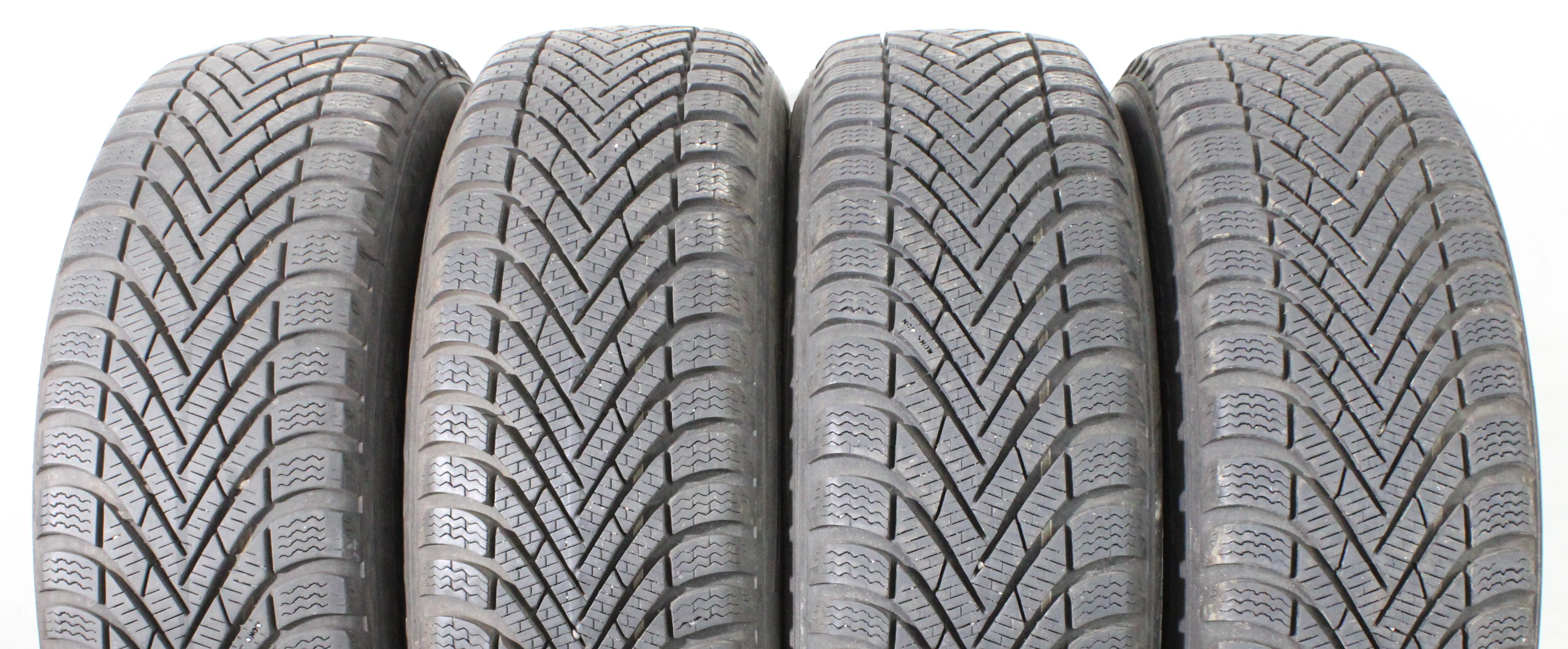 4 x 185/65R15 88T Winterreifen Pirelli Winter Cinturato 1x5,5mm/3x7,5-8mm 1x2018/3x2020