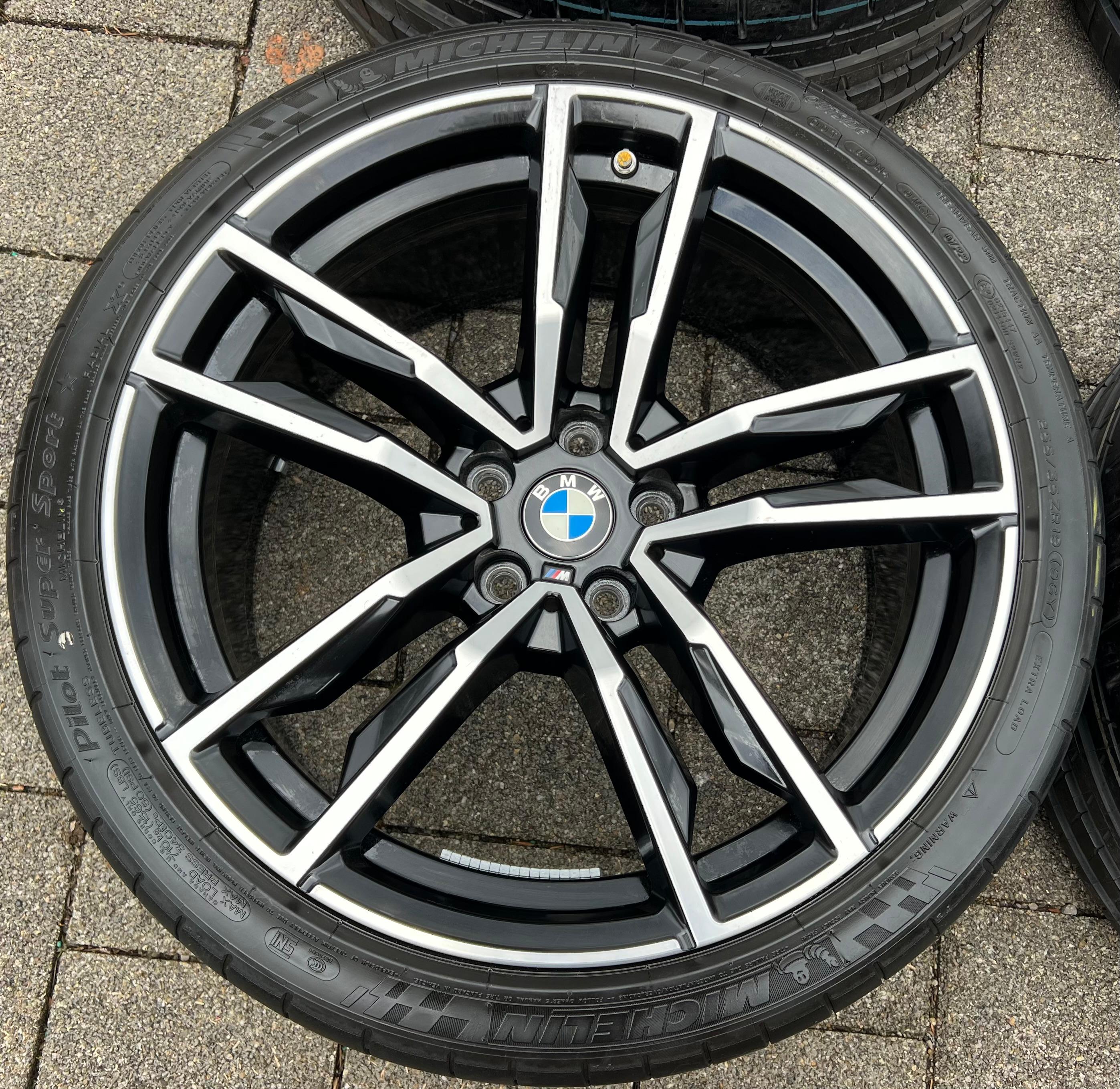 4 CERCHI IN ALLUMINIO ORIGINALI DA 19" SOMMER PER BMW Z4 G29 ROADSTER STYLING M799 799 M 8089877 8089876