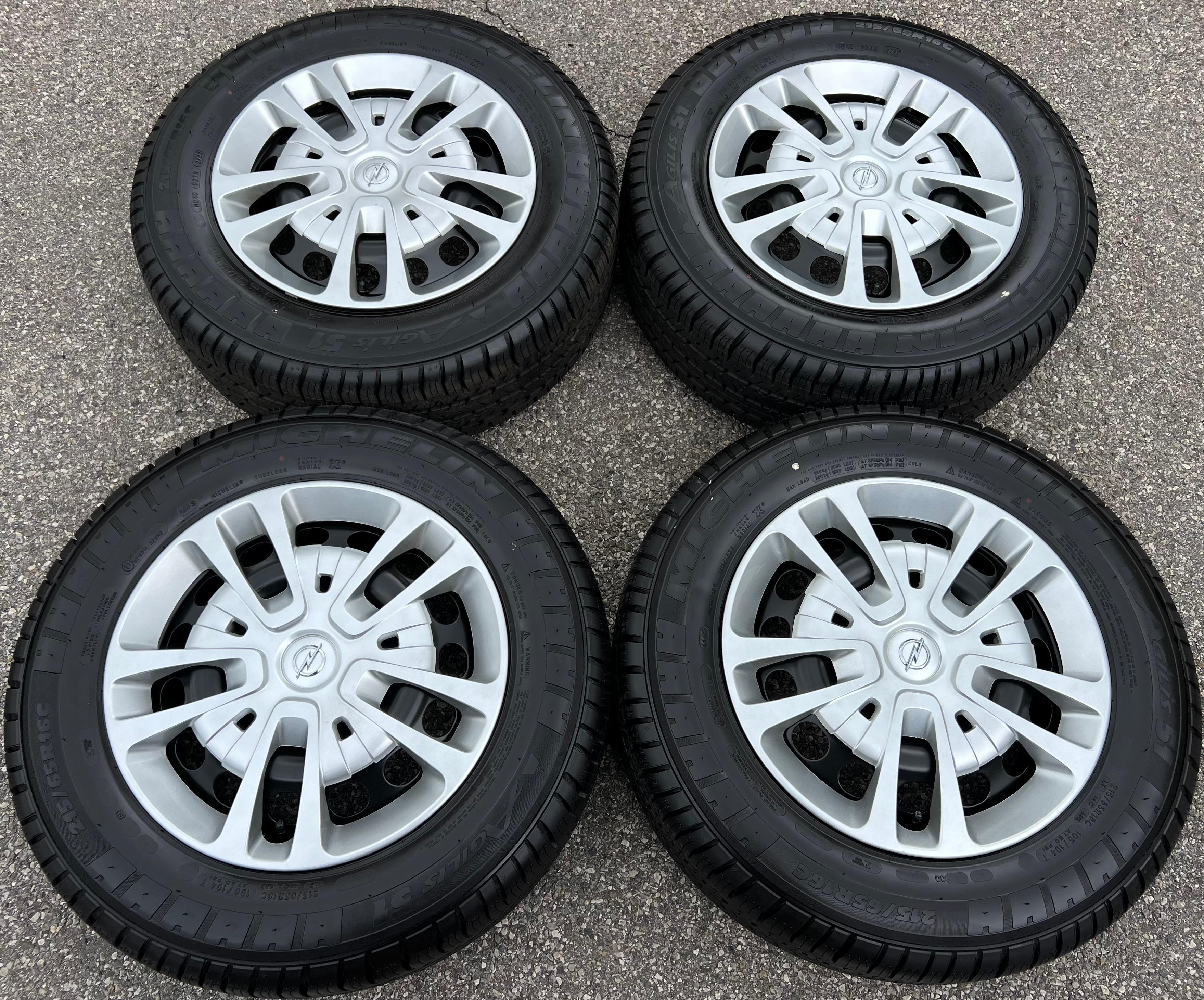 4 ZOMERWIELEN CITROEN JUMPY OPEL ZAFIRA LIFE VIVARO V TOYOTA PROACE 215/65R16