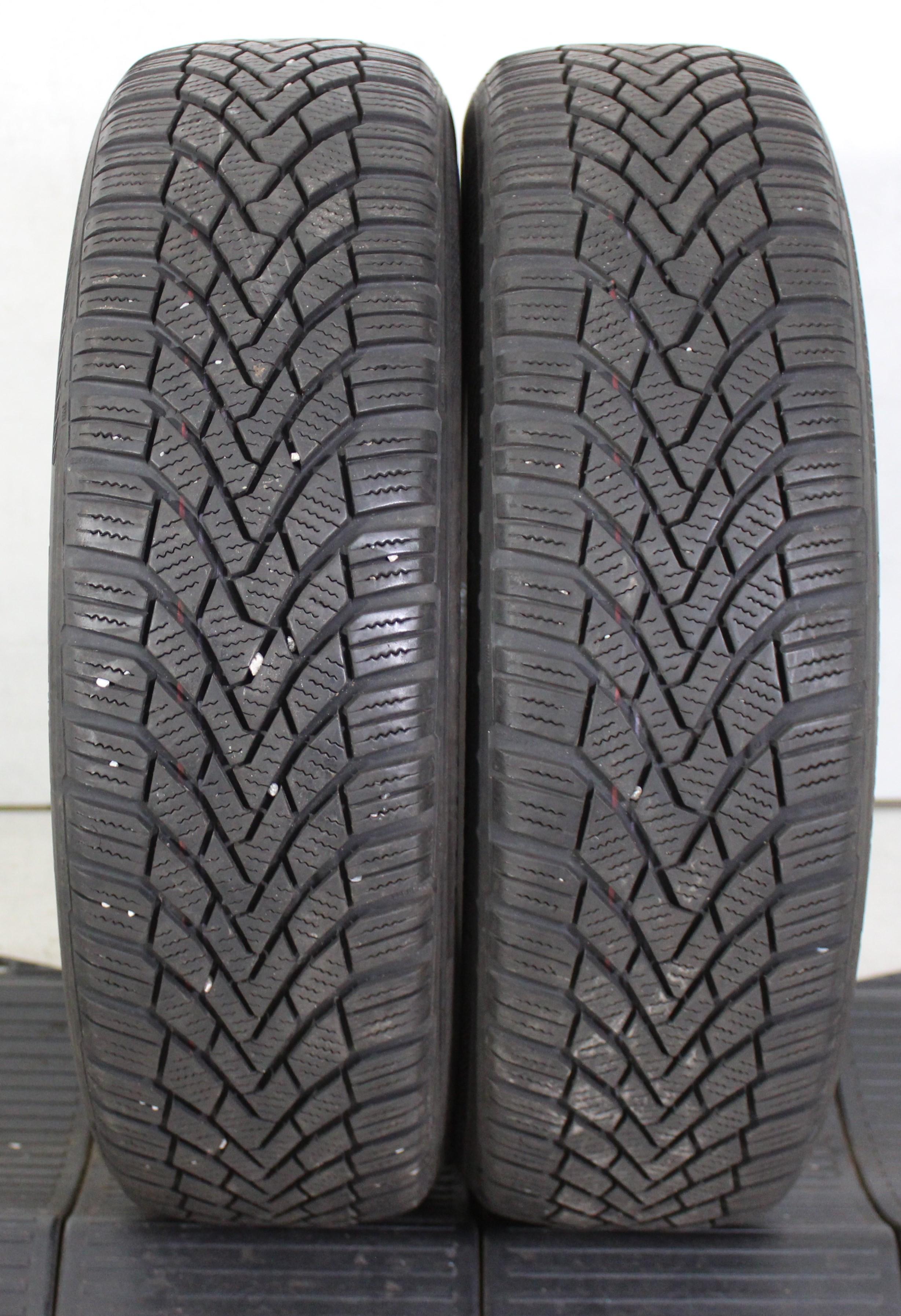 2 x 165/60R15 77T pneumatici invernali Continental Winter Contact TS850 5,5-6mm 2015