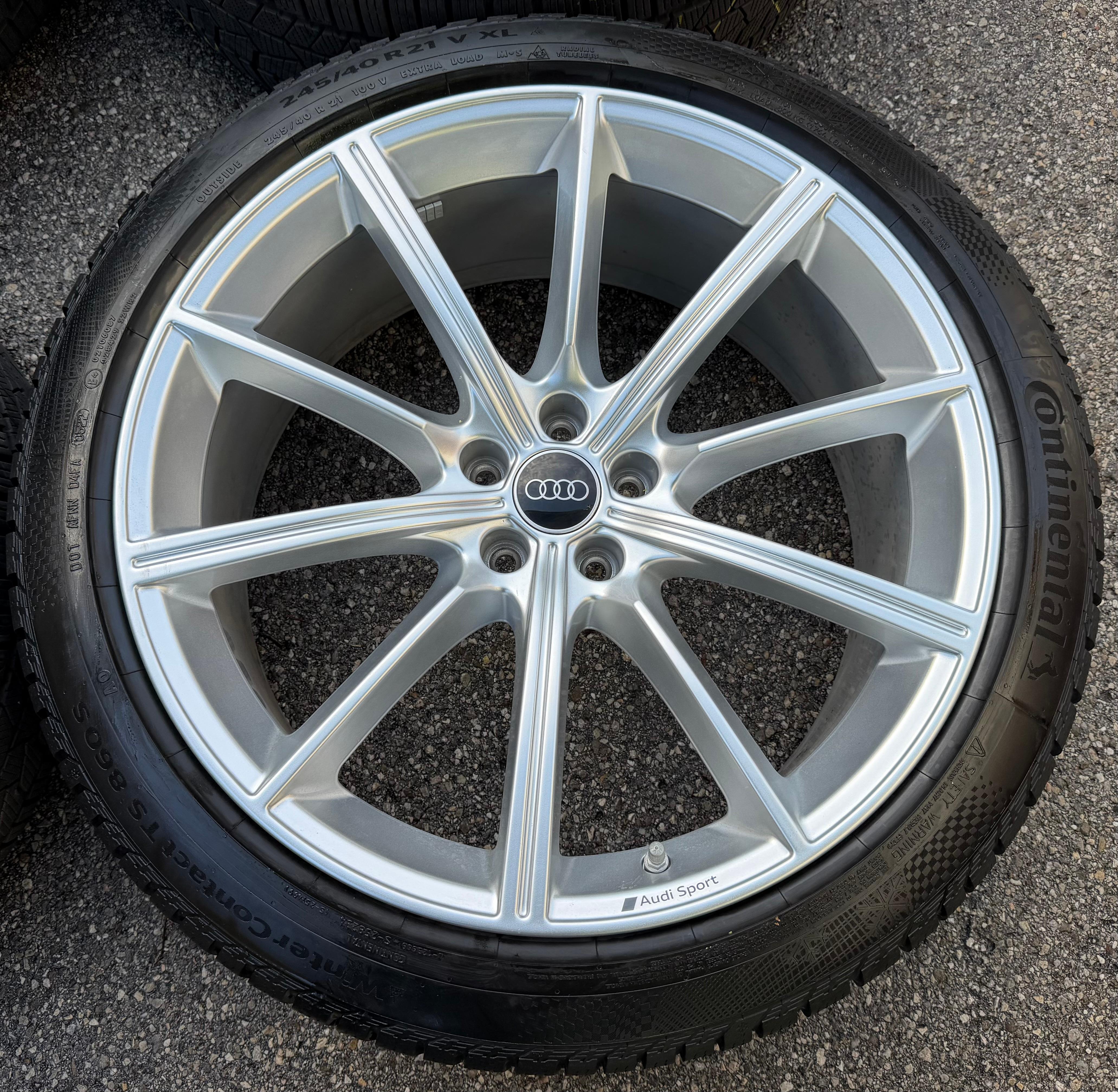 4 JANTES ALU HIVER D’ORIGINE 21" AUDI RS6 AVANT 4K C8 RS7 F2 4K 4K0601025AA LIVRAISON GRATUITE