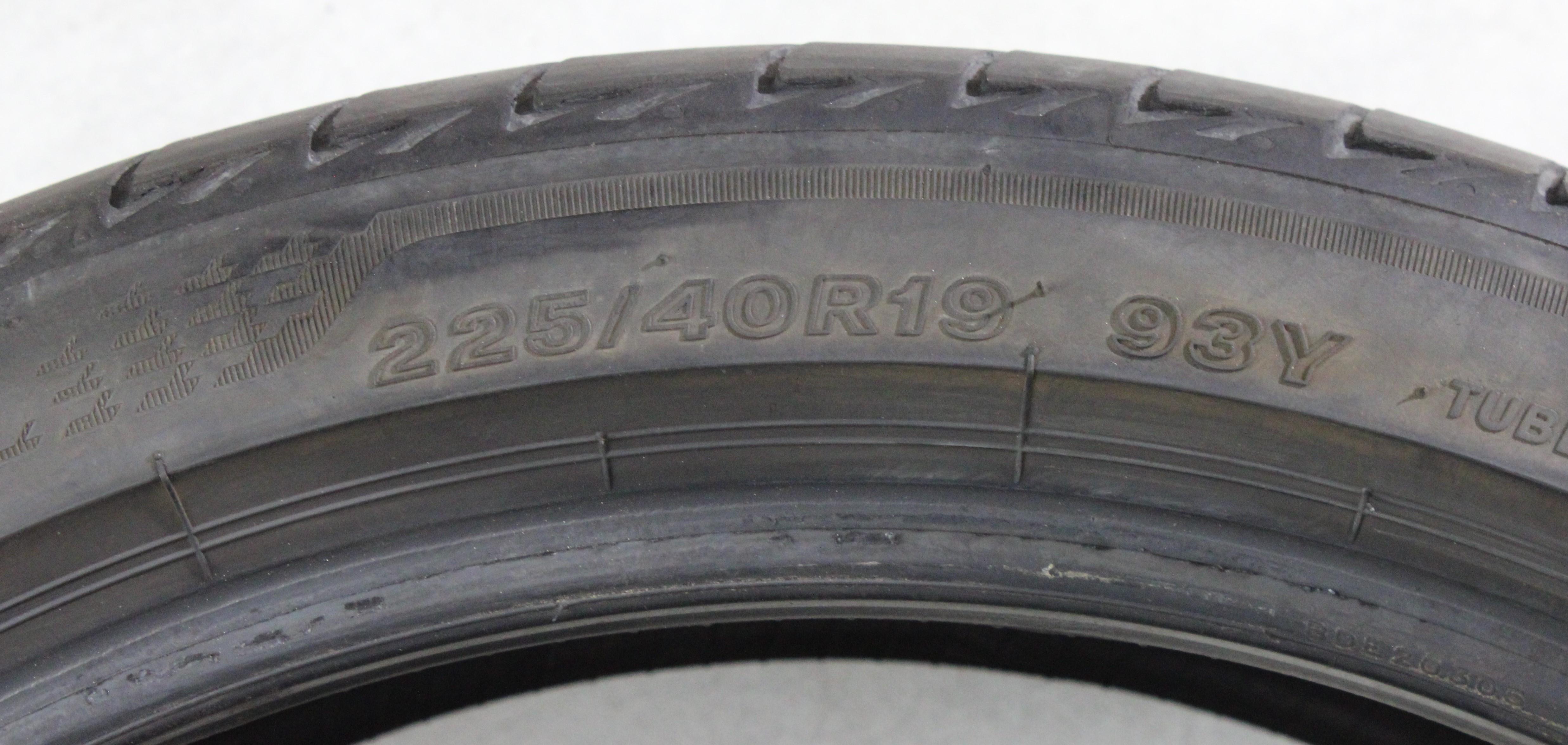 1 x 225/40R19 93Y Sommerreifen Bridgestone Turanza T005 * Runflat 4-4,5mm 2021