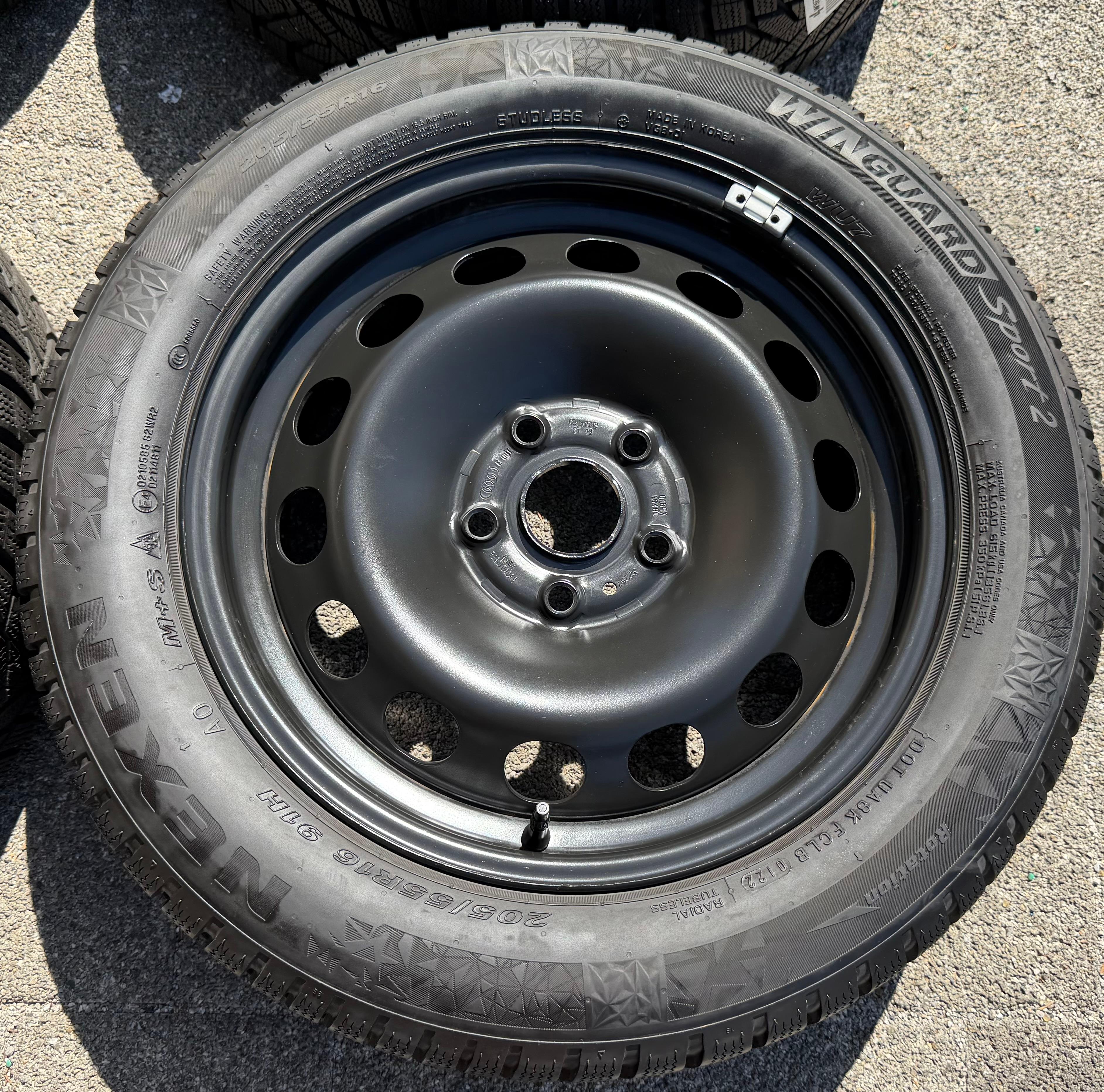 4 Winterräder Audi A3 8V Sportback Cabrio  205/55R16 91H Nexen 8V0601027A 2022