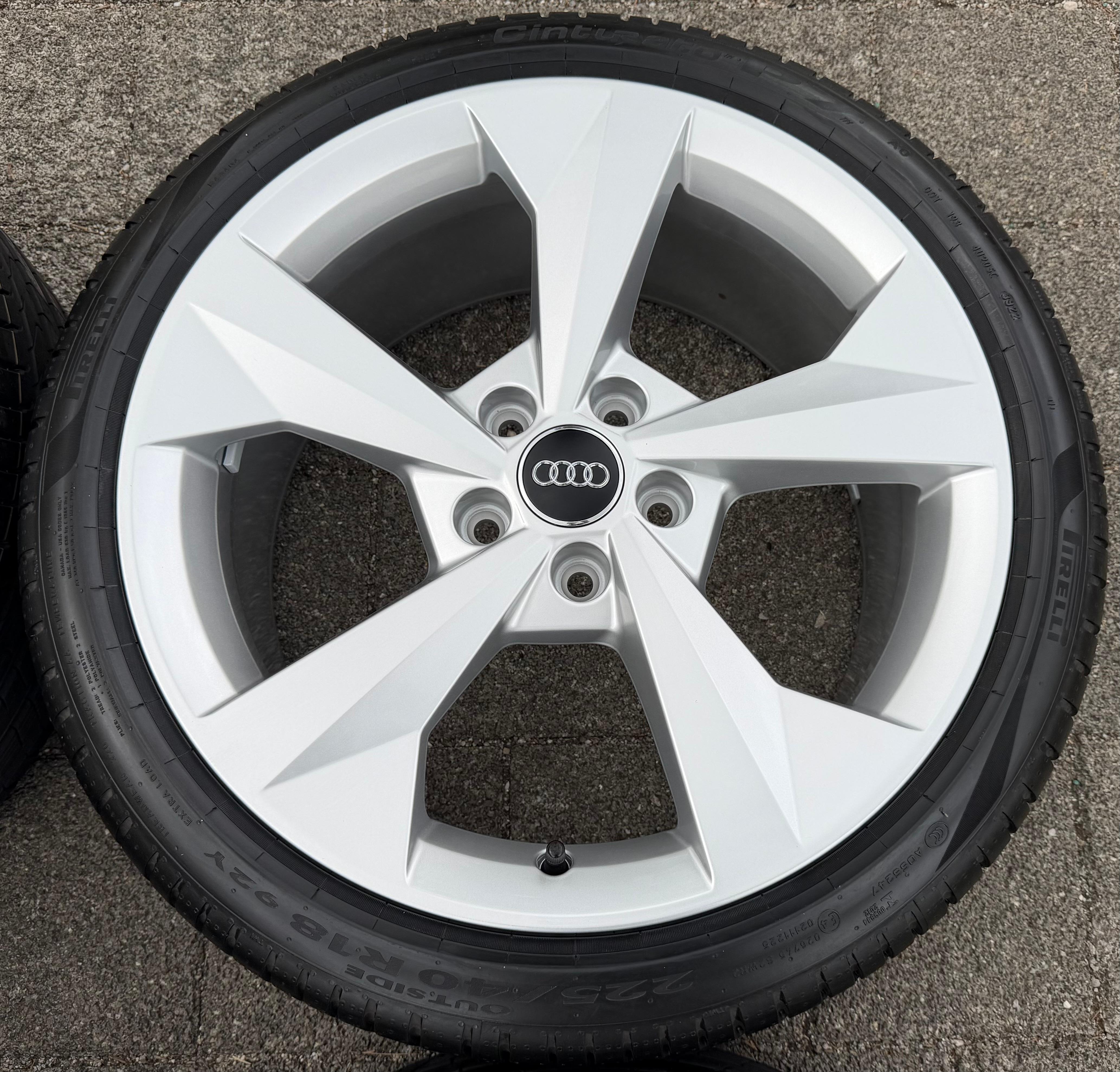 4 llantas de aluminio originales Sommer de 18" para Audi A3 S3 8Y 8Y0601025J 225/40R18 92V 2022, nuevas
