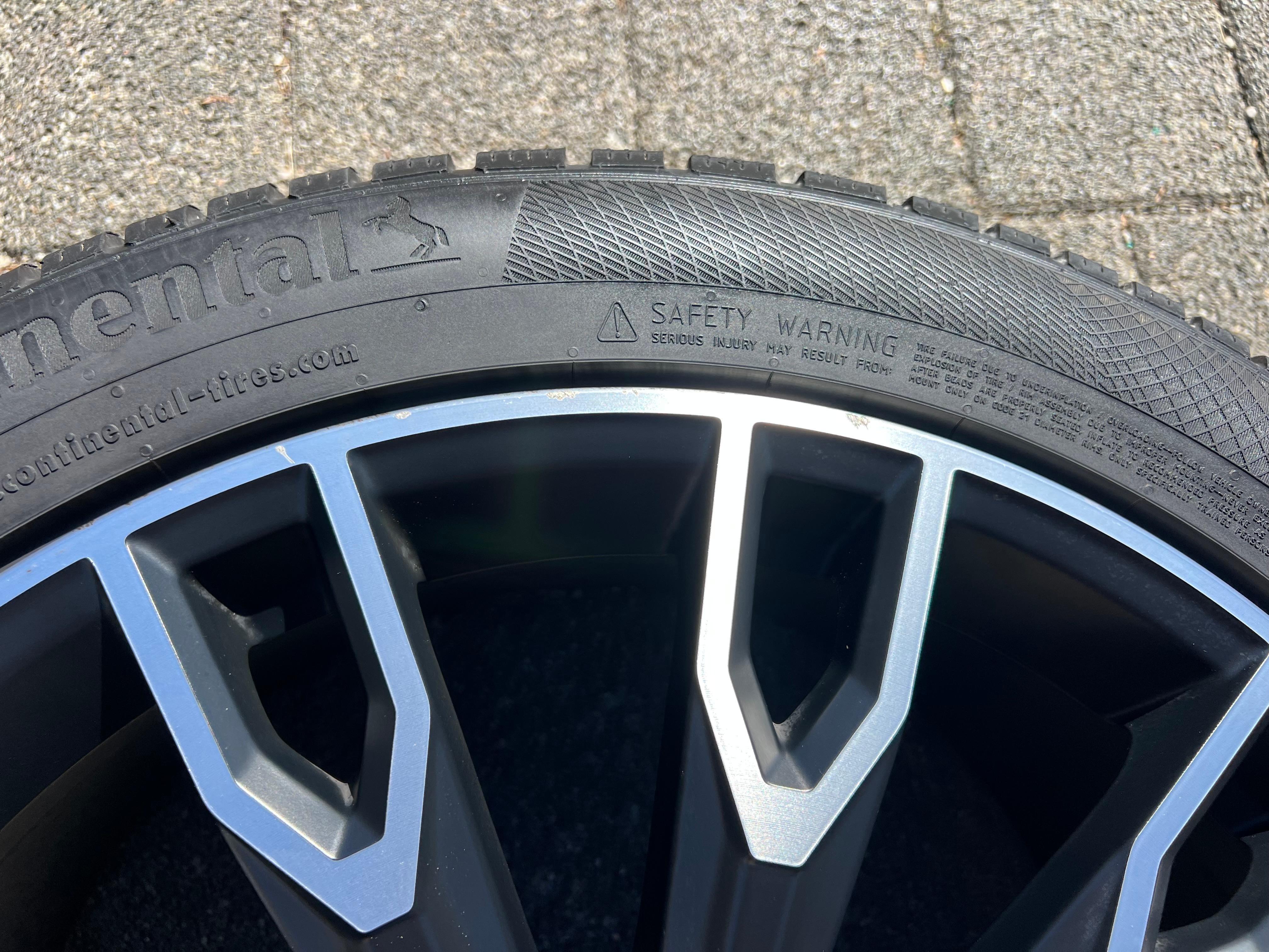 4 ORIGINAL 21" ALU WINTERRÄDER AUDI Q7 4M TALEA 4M0071491 285/40R21 109V FREIHAU