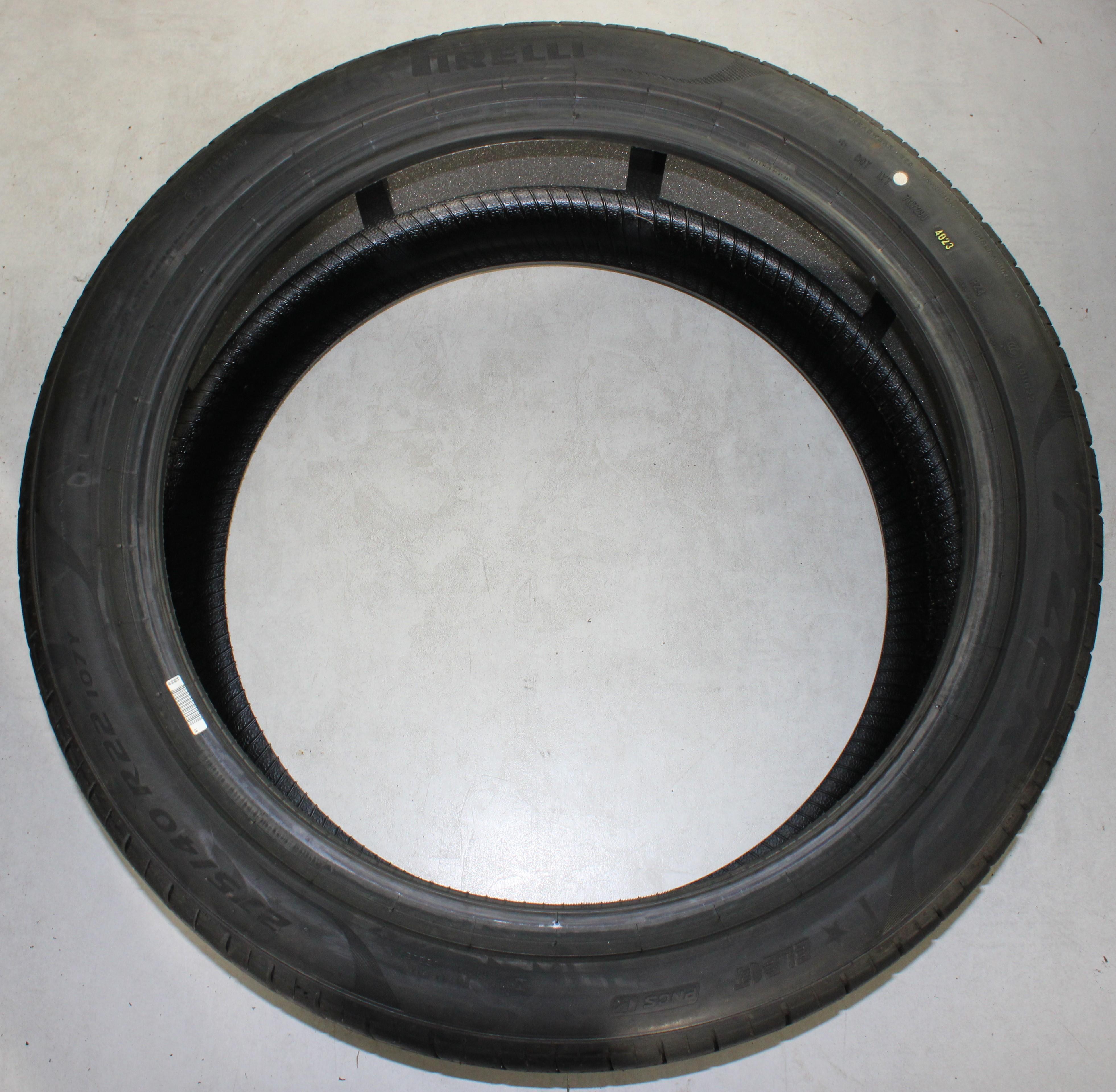 4 pneus été Pirelli P Zero PZ4 1* Elect, 275/40R22 107Y, profil complet, 2023, PNCS XL