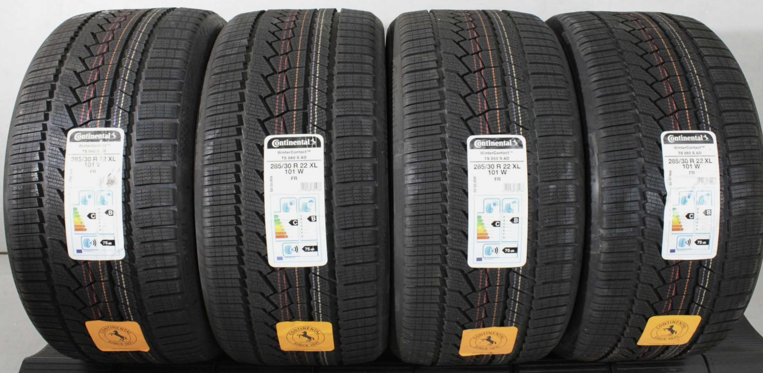 4 x 285/30R22 101W Winterreifen Continental Winter Contact TS860S NEU 2019