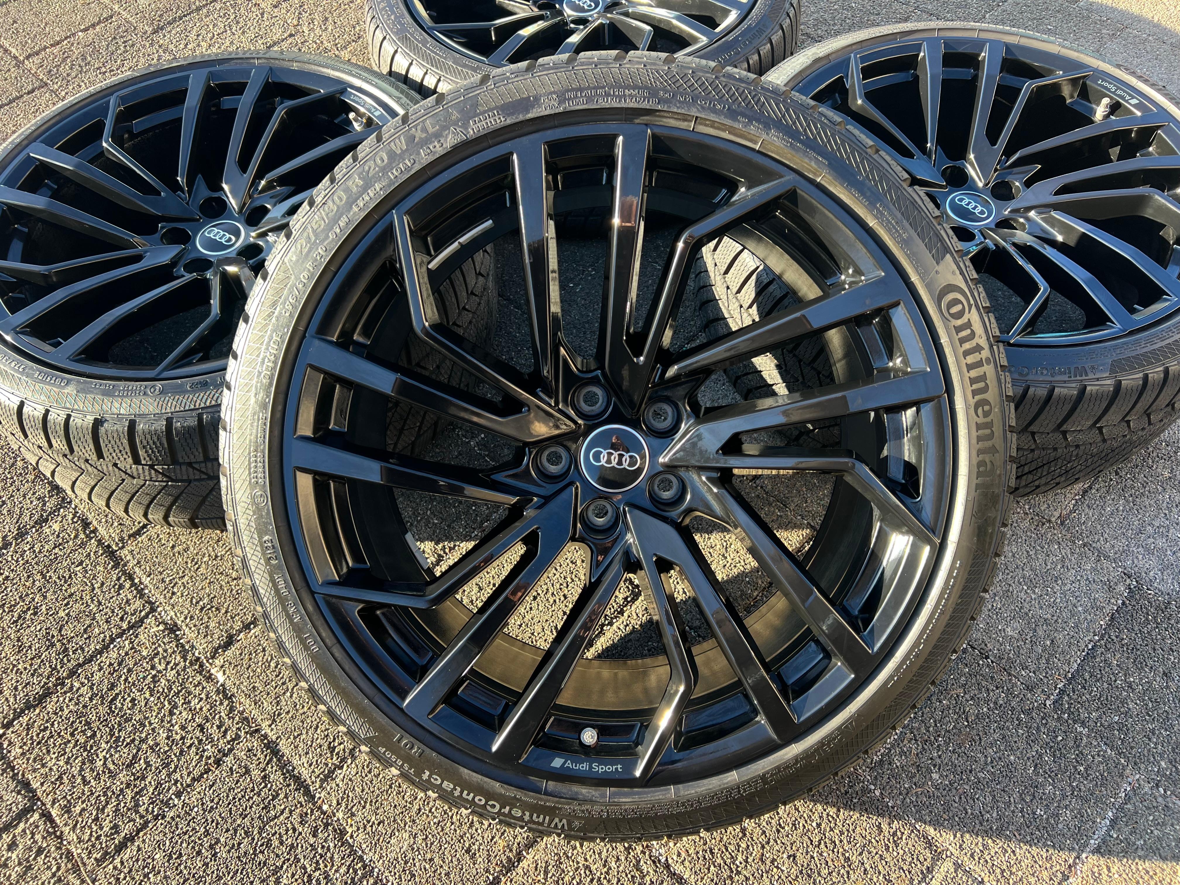 4 ORIGINAL 20" ALU WINTERRÄDER AUDI RS4 RS5 8W 275/30R20 97W 8W0601025FE FREIHAUS