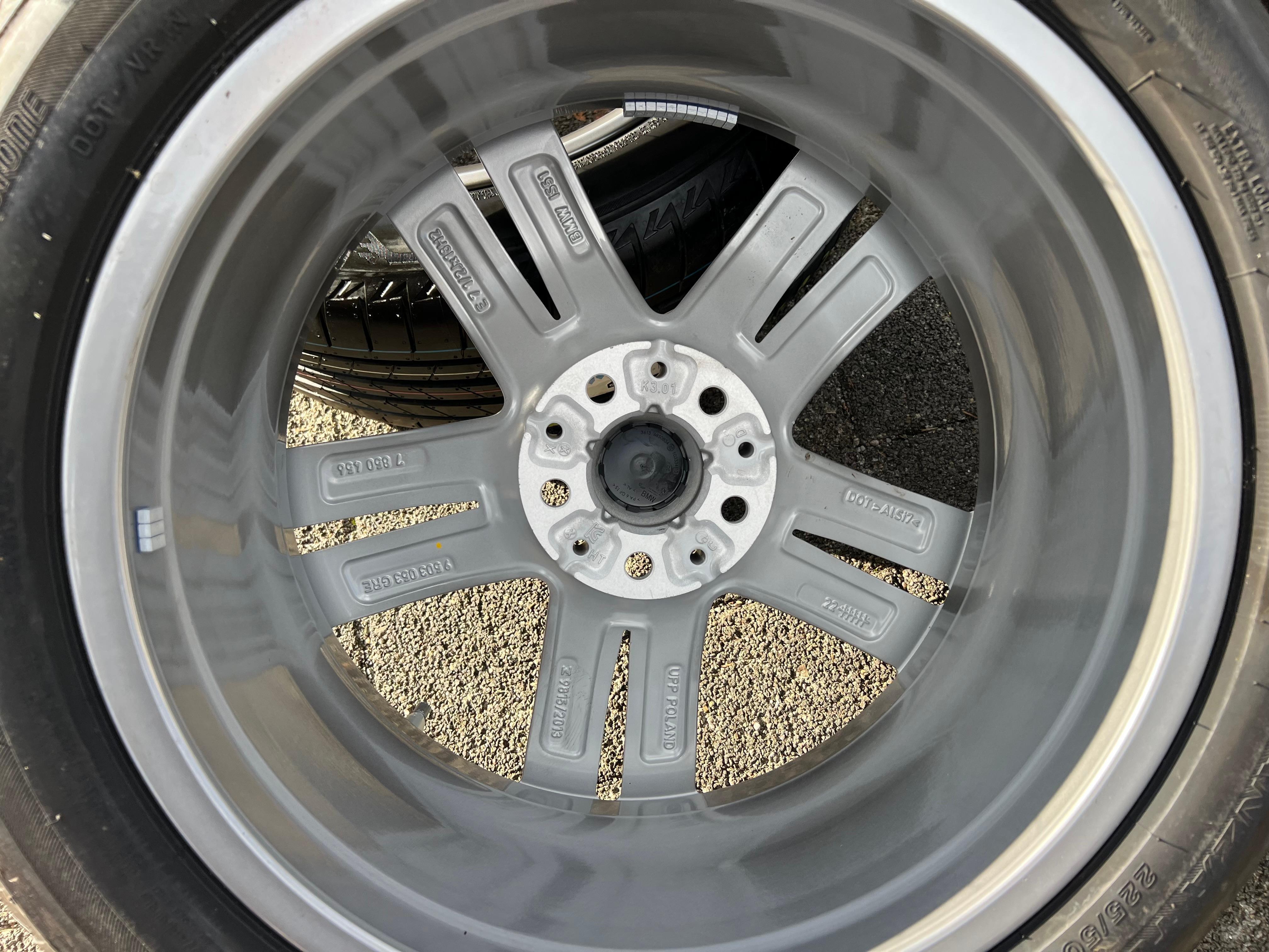 4 ORIGINELE 18" ALUMINIUM ZOMERWIELEN BMW X1 F48 X2 F39 STYLING M570 RDKS 2023 GRATIS VERZENDING