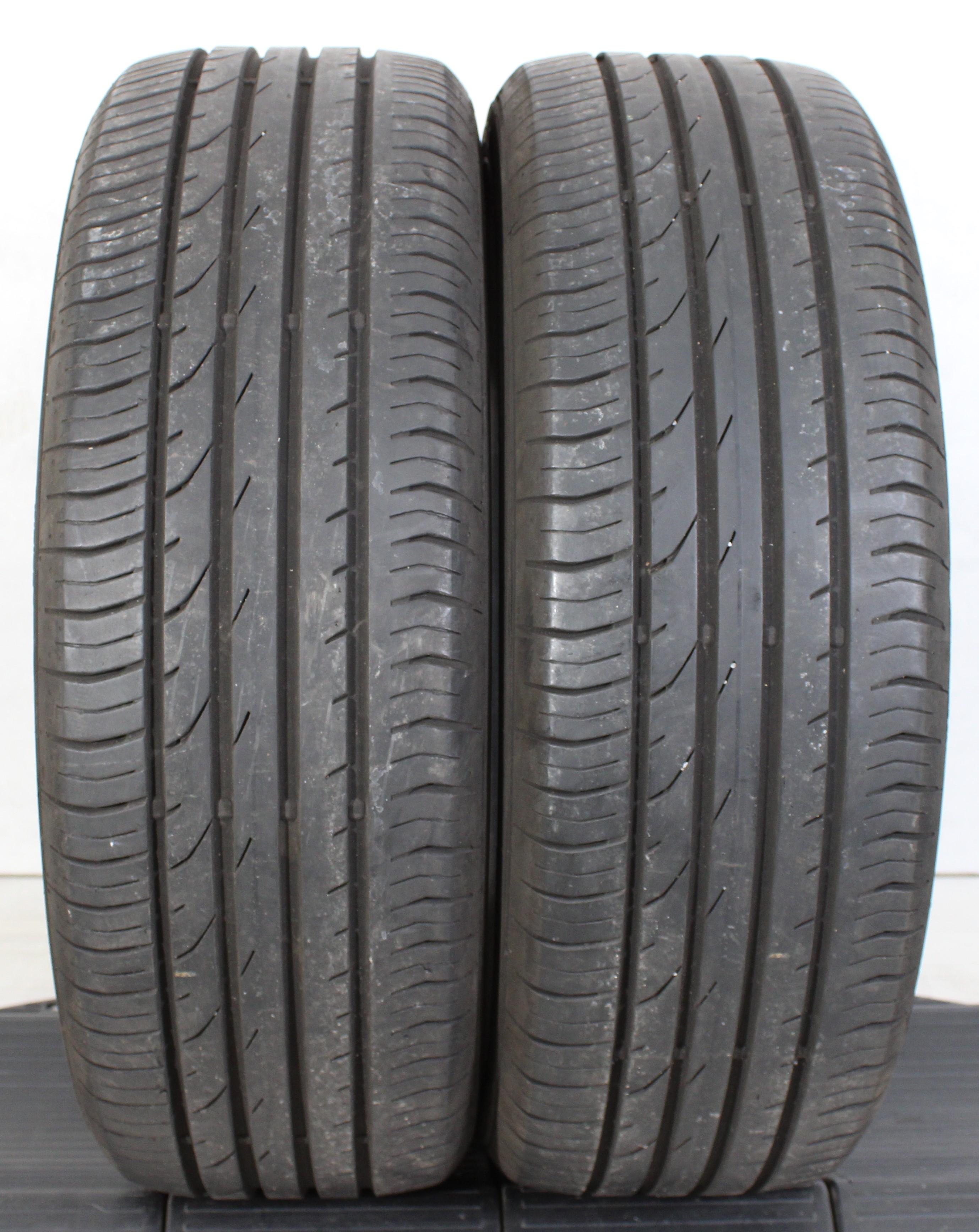 2 x 215/55R18 95H neumáticos de verano Continental Premium Contact 2 6-6,5mm 2016