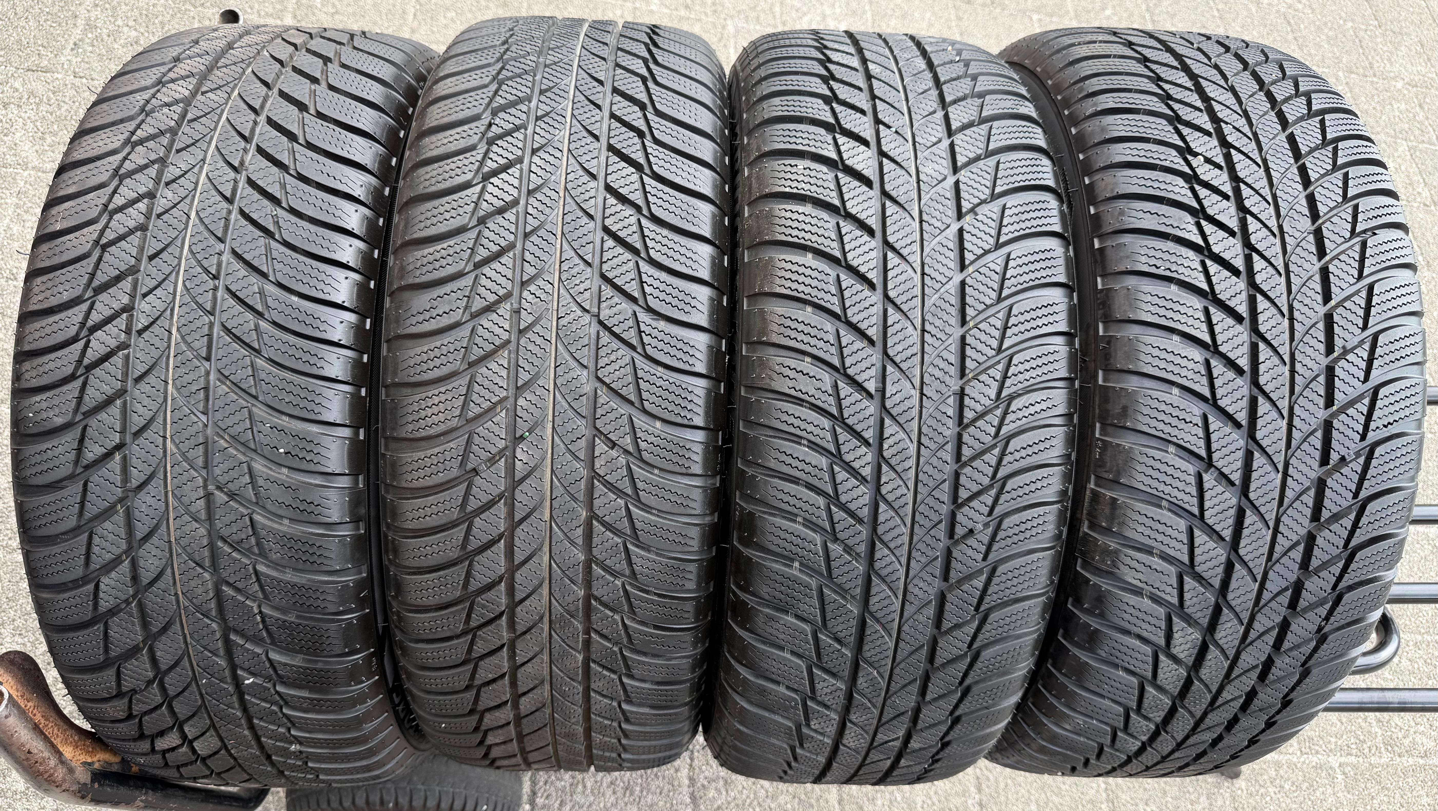 4 originele 17" aluminium winterwielen Audi A4 B9 8W 8W0601025P 225/50R17 98H Bridgestone