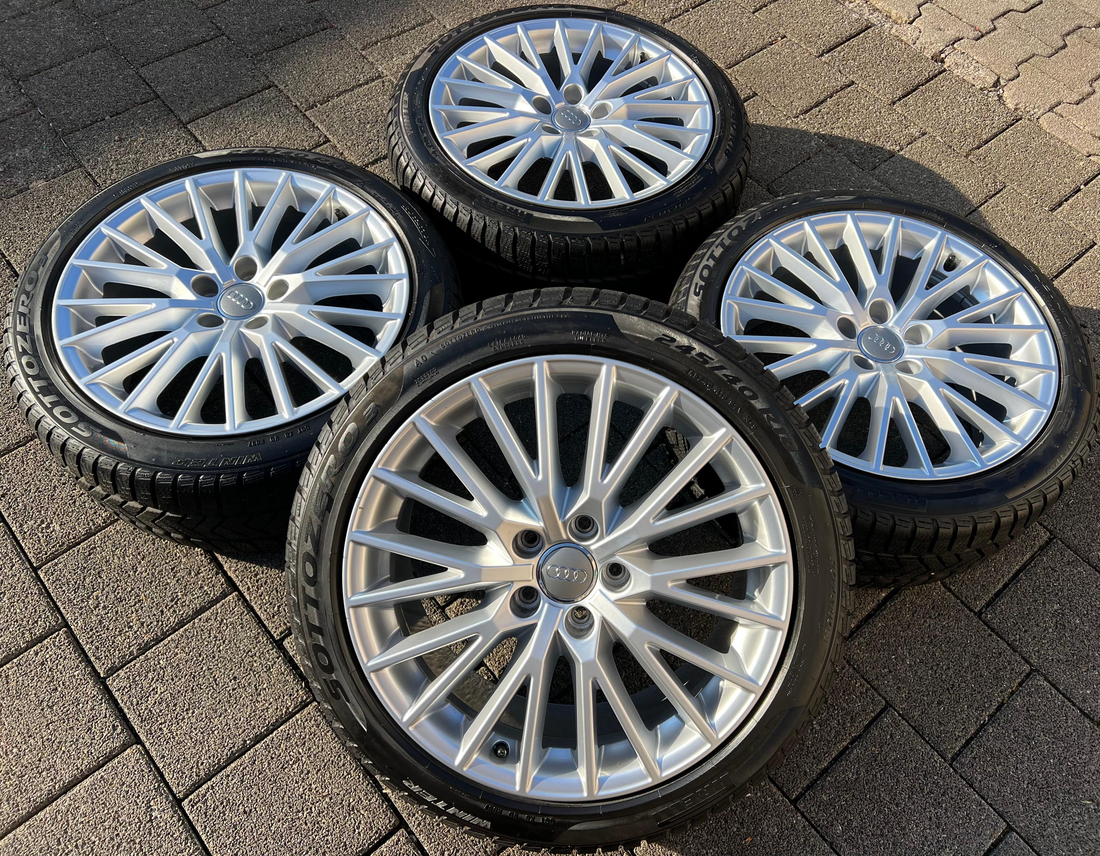 4 ORIGINAL 18" ALUFELGEN AUDI TT TTS 8S0601025D 8,5x18 ET50