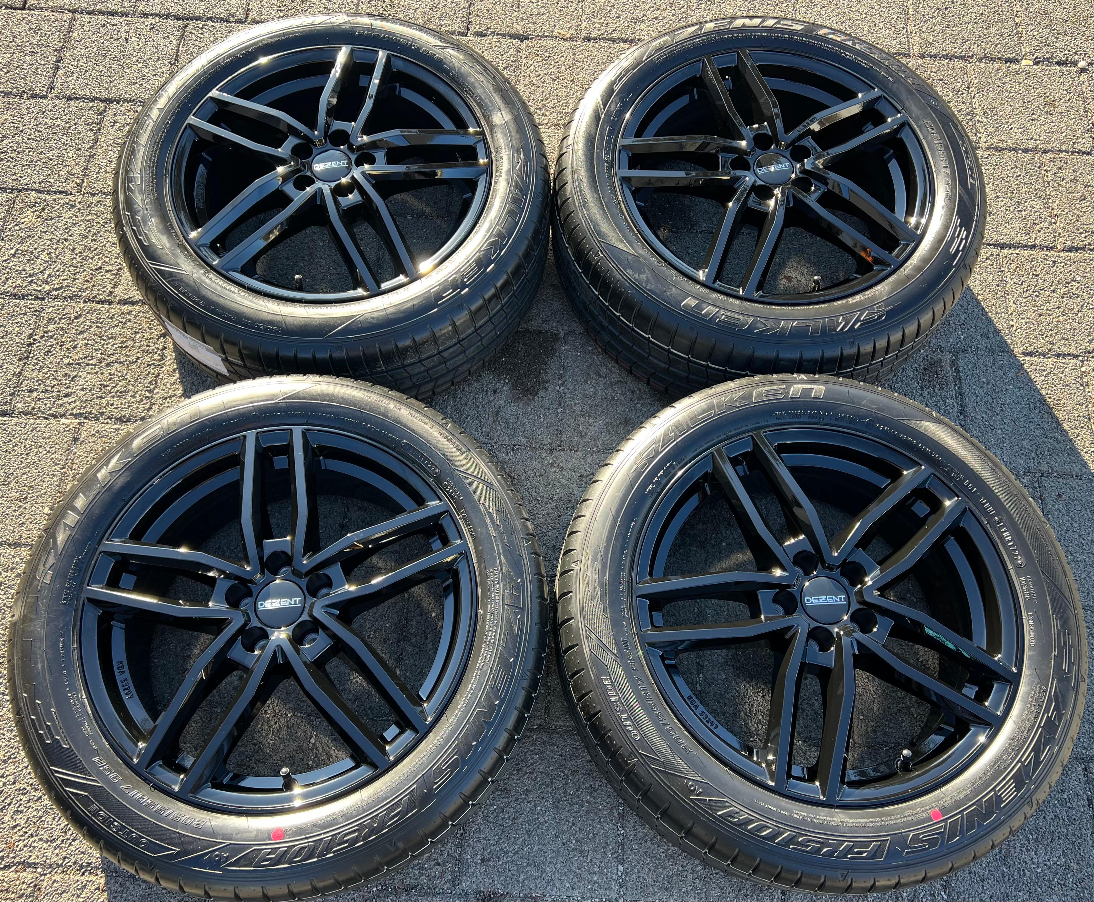 Cerchi estivi ALU da 17" per Audi A1, City Carver, Seat Arona, Ibiza, Skoda Kamiq, Scala, VW T-Cross e Taigo