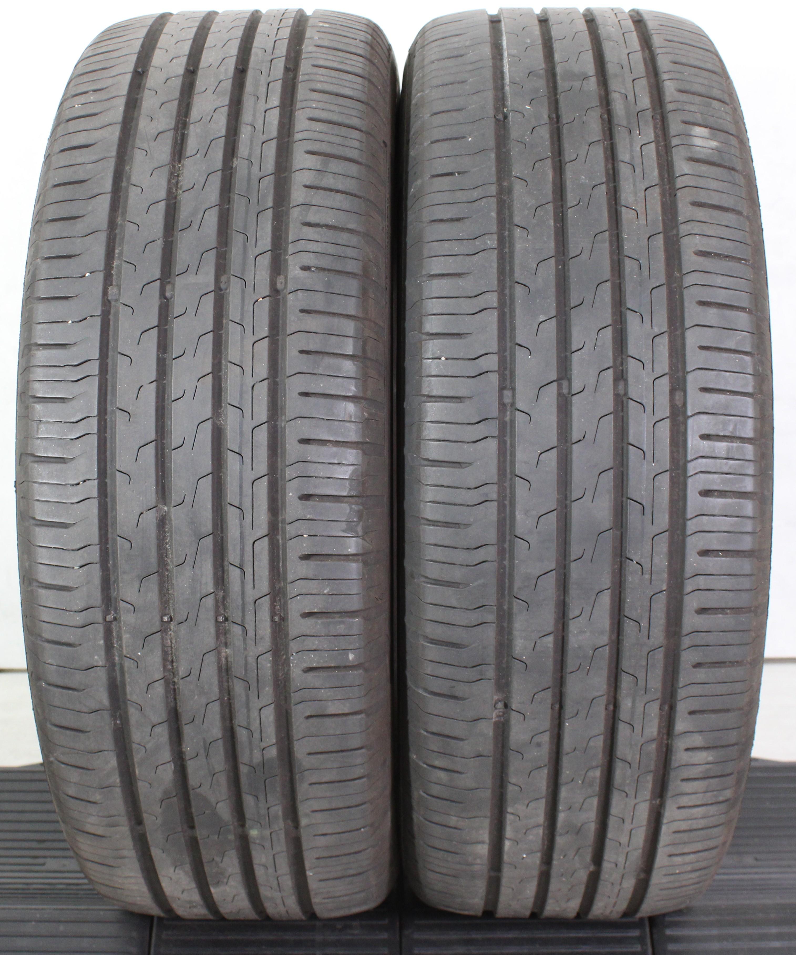 2 x 235/55R18 100V Sommerreifen Continental  Eco Contact 6 4,5-5mm 2023