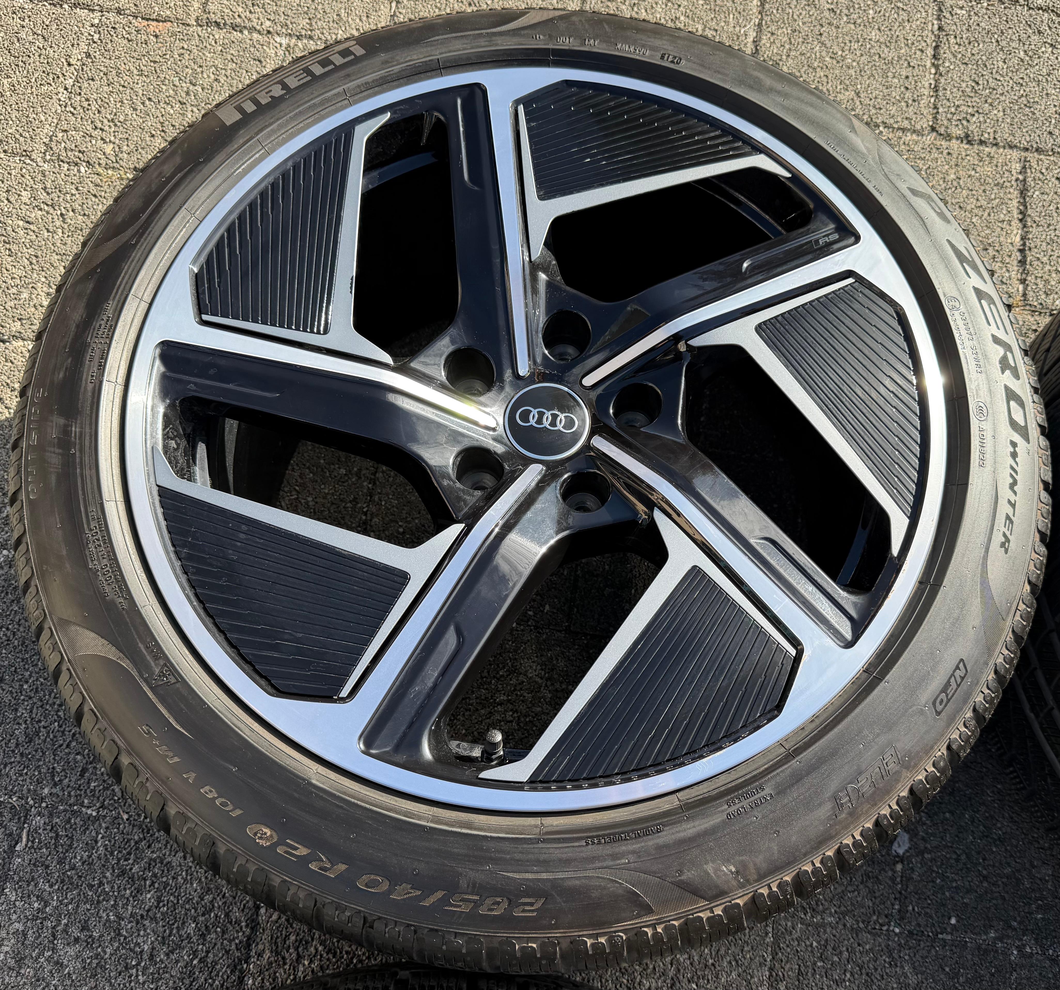 4 ORIGINAL 20" ALU WINTERRÄDER AUDI ETRON E-TRON GT 4J3601025F 4J3601025H