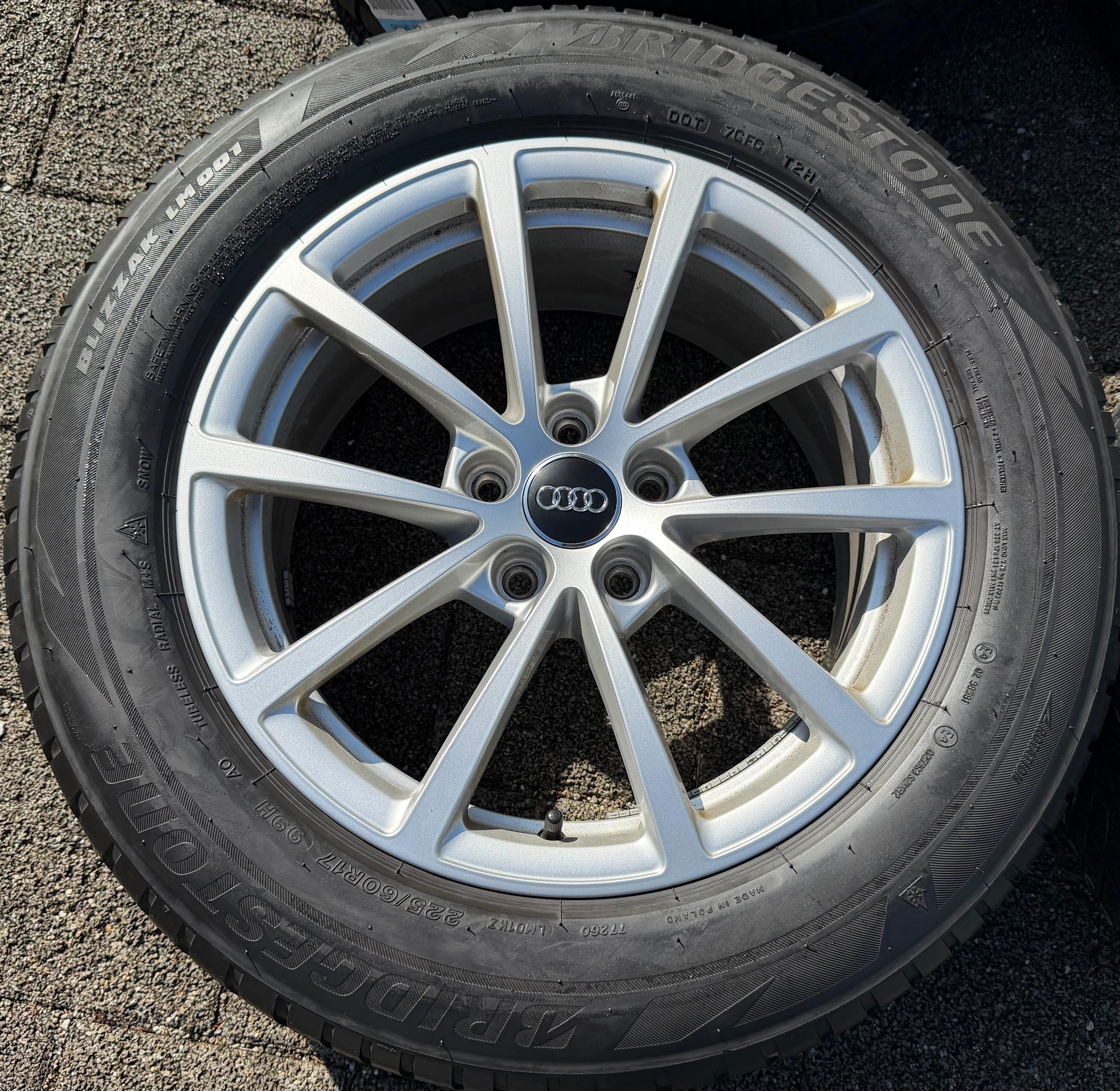4 ORIGINAL 17" ALUFELGEN FELGEN AUDI A6 + AVANT 4K F2 C8 4K0601025 7,5x17 ET36