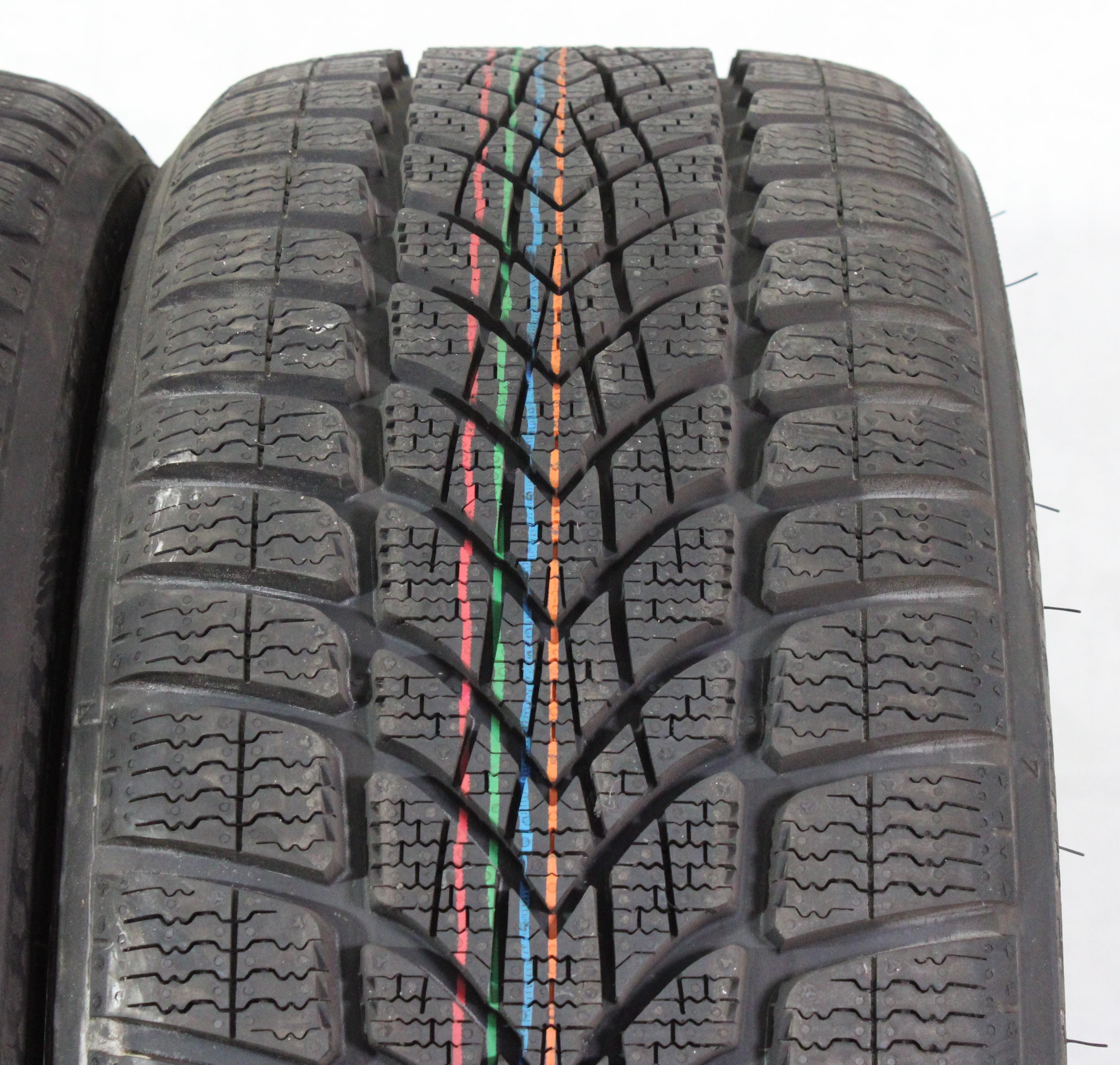 2 x 205/45R17 88V Winterreifen Dunlop SP Winter Sport 4D DSST Runflat Volles Profil 2021 *