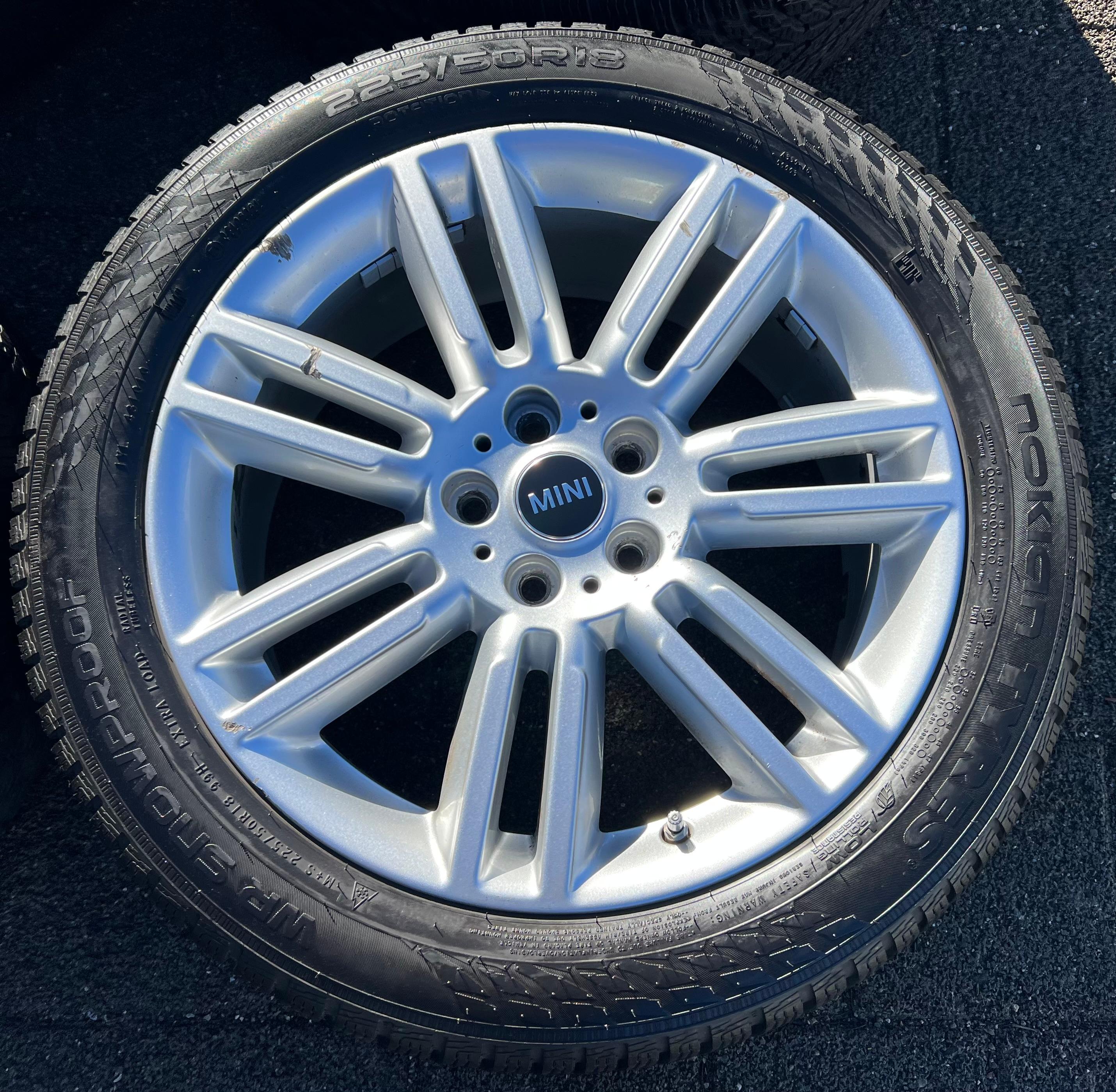 4 ORIGINAL 18" ALU WINTERRÄDER MINI COUNTRYMAN F60 225/50R18 99H 6856032 RDKS