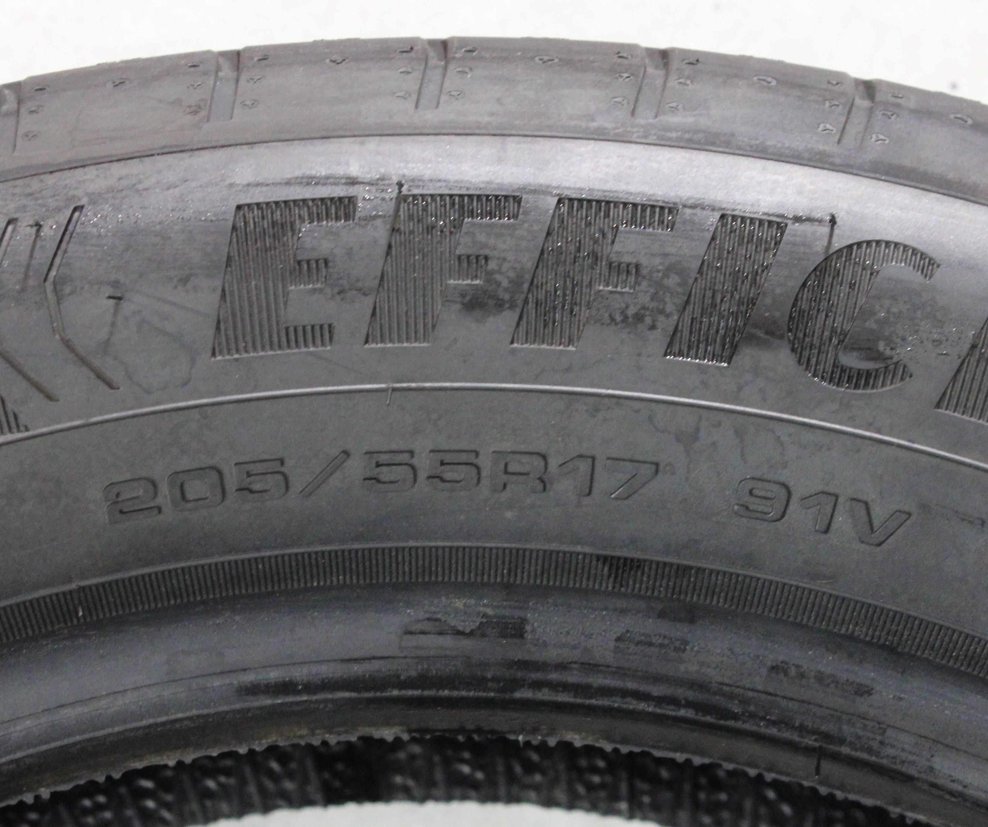 4 neumáticos de verano Goodyear Efficient Grip Performance 205/55R17 91V, nuevos, 2022