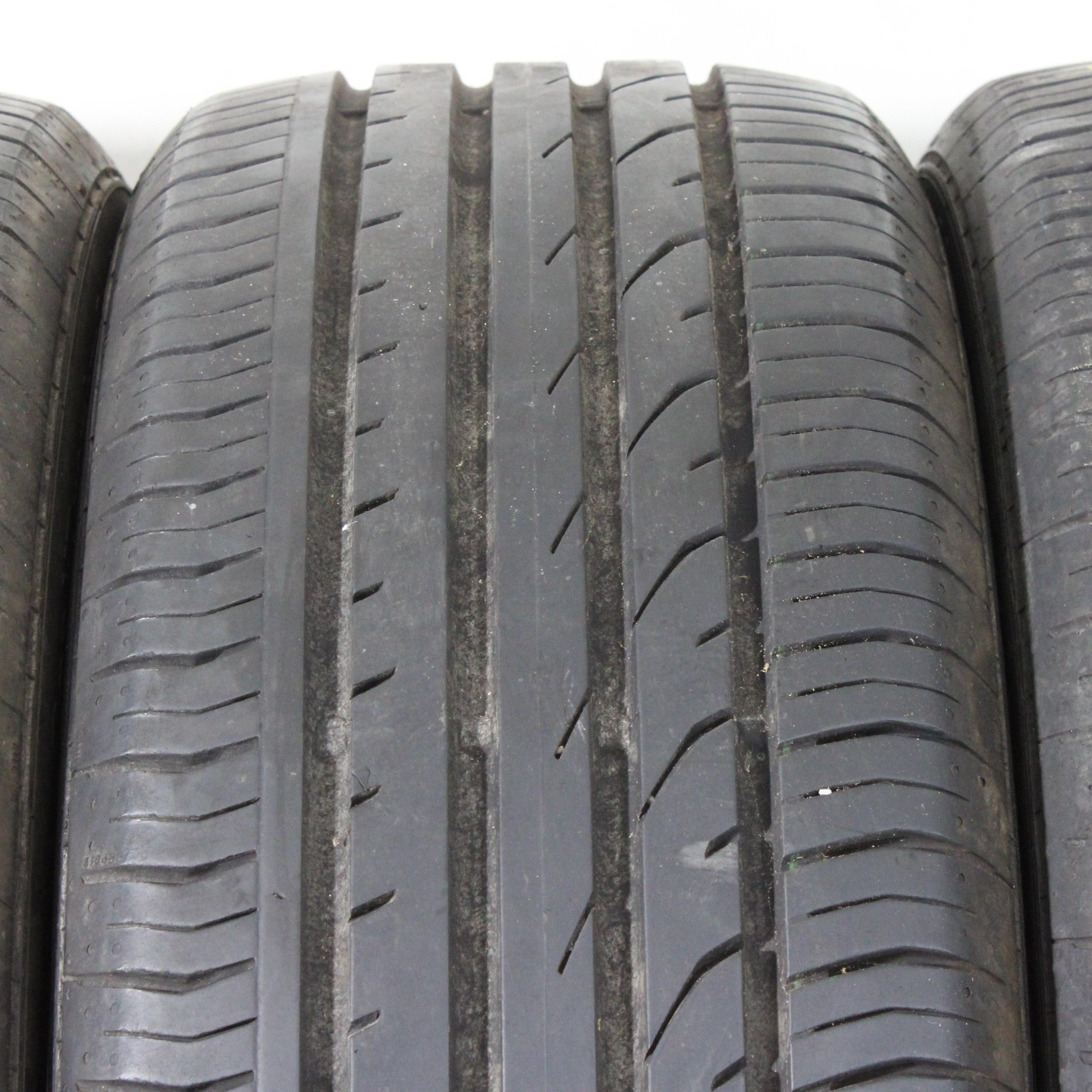4 x 215/55R18 95H Sommerreifen Continental Premium Contact 2 5,5-6mm 2014