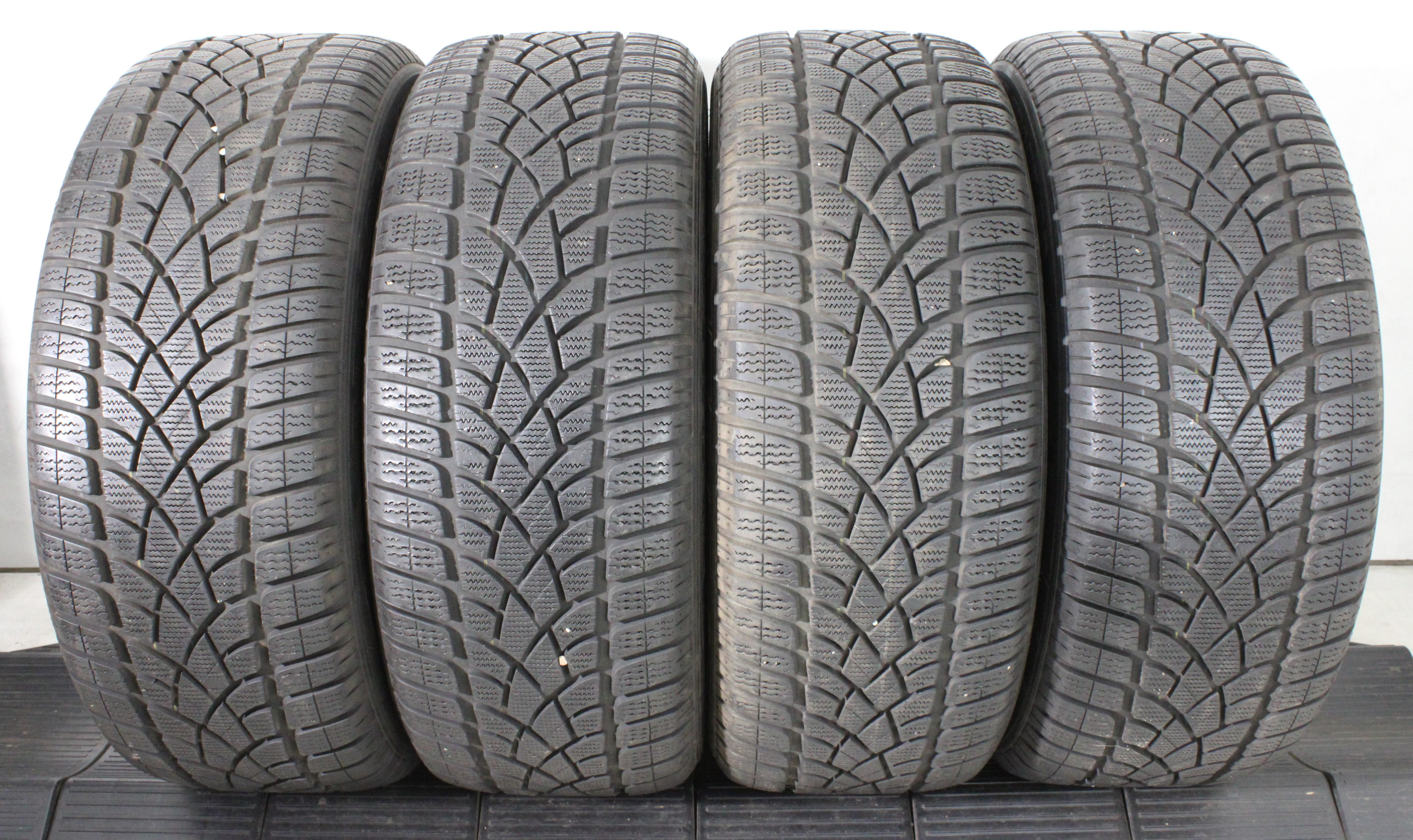 4 x 245/50R18 100H Winterreifen Dunlop SP Winter Sport 3D DSST* Runflat 6,5-7mm 2016