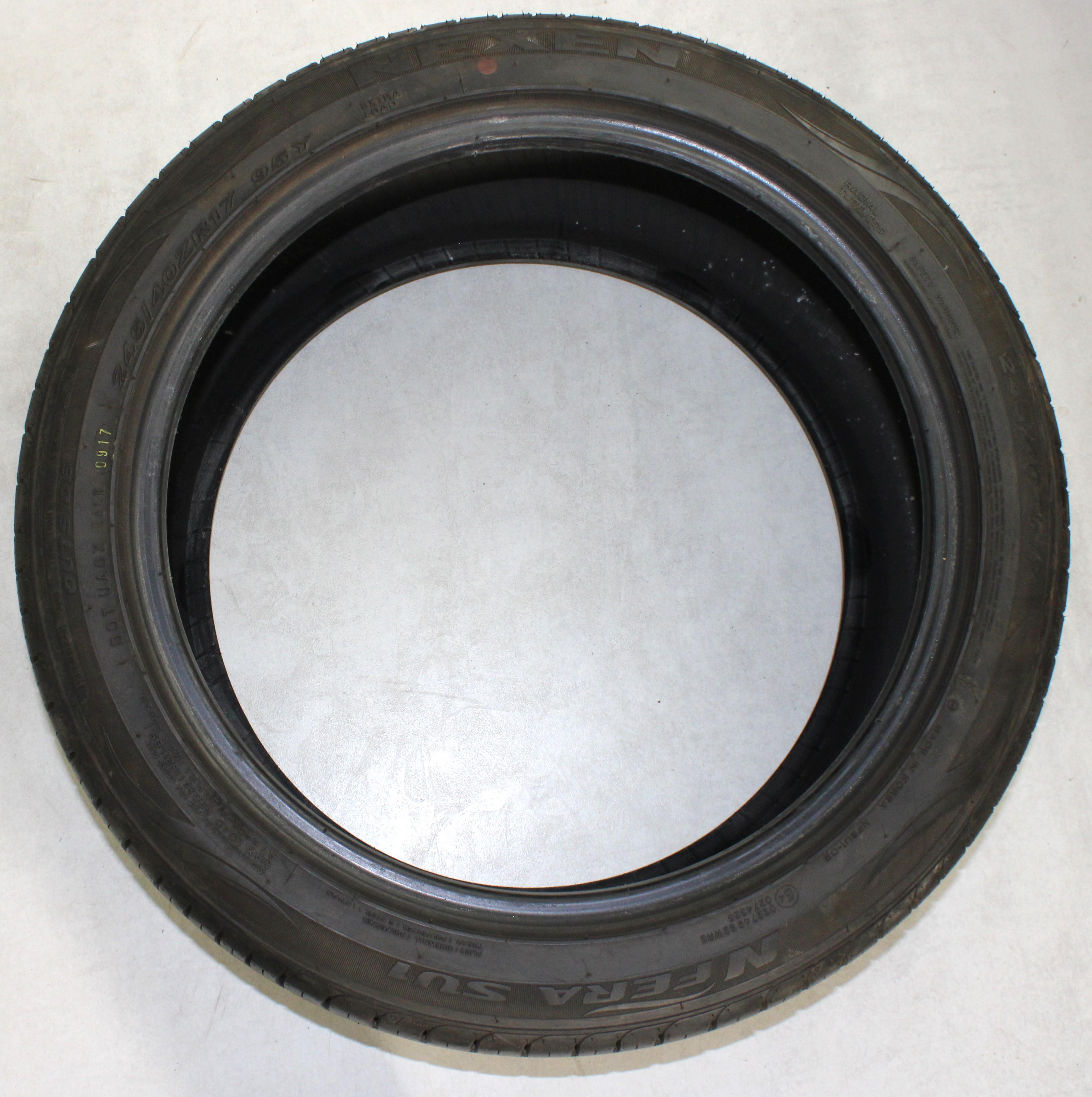 2 x 245/40R17 95Y pneus été Nexen N Fera SU1 5,5-6mm 2017 XL