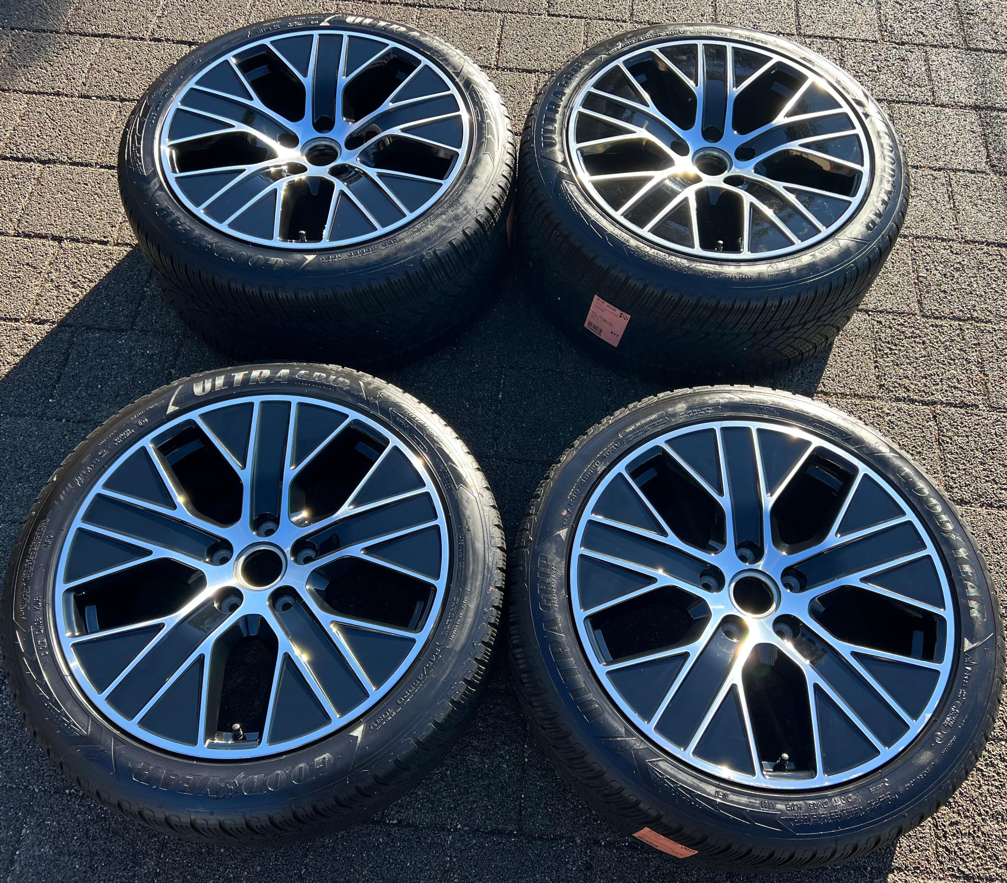 4 ORIGINAL 20" ALU WINTERRÄDER PORSCHE TAYCAN TURBO AERO RDKS FREIHAUS