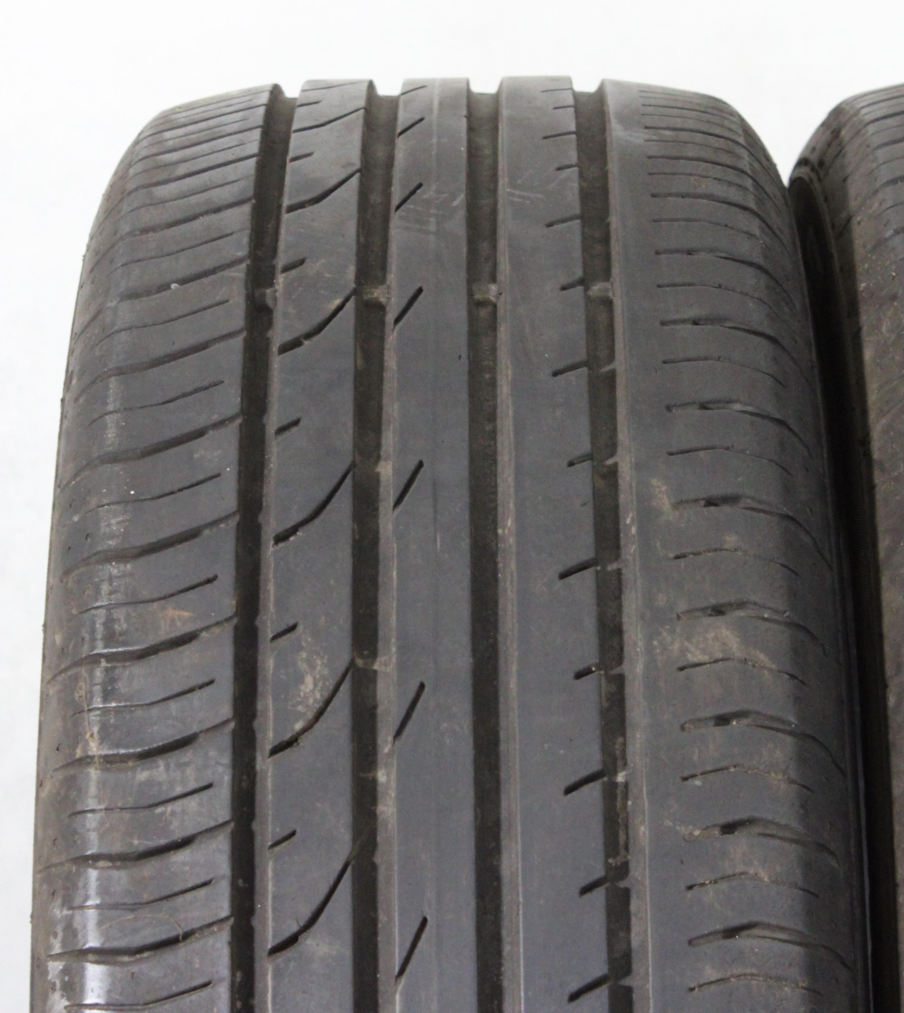 2 x 215/55R18 95H Sommerreifen Continental Premium Contact 2 5,5-6mm 2015
