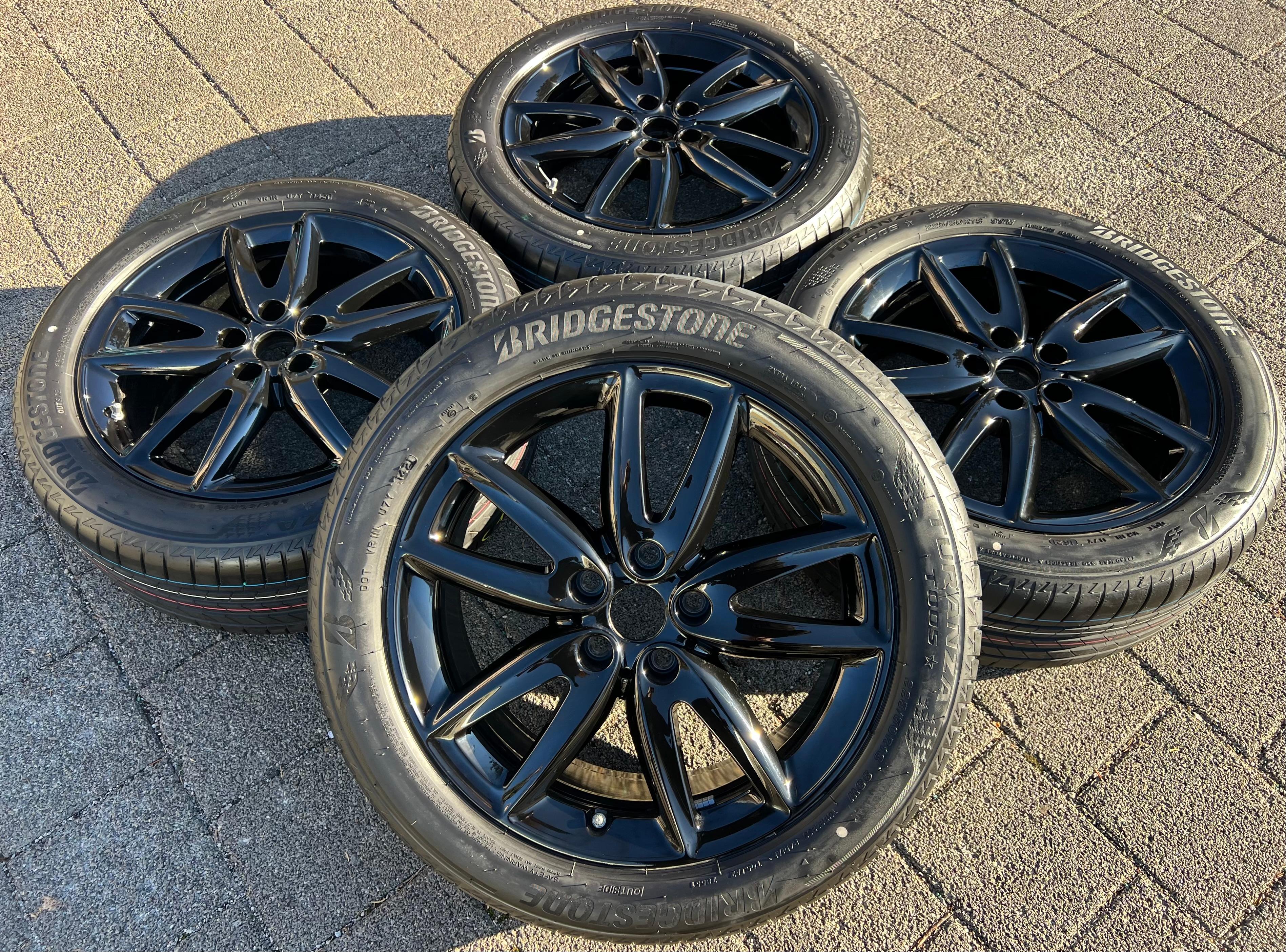 4 ORIGINELE 18" ALUMINIUM ZOMERWIELEN MINI F60 6888851 225/50R18 99W RDKS GRATIS LEVERING