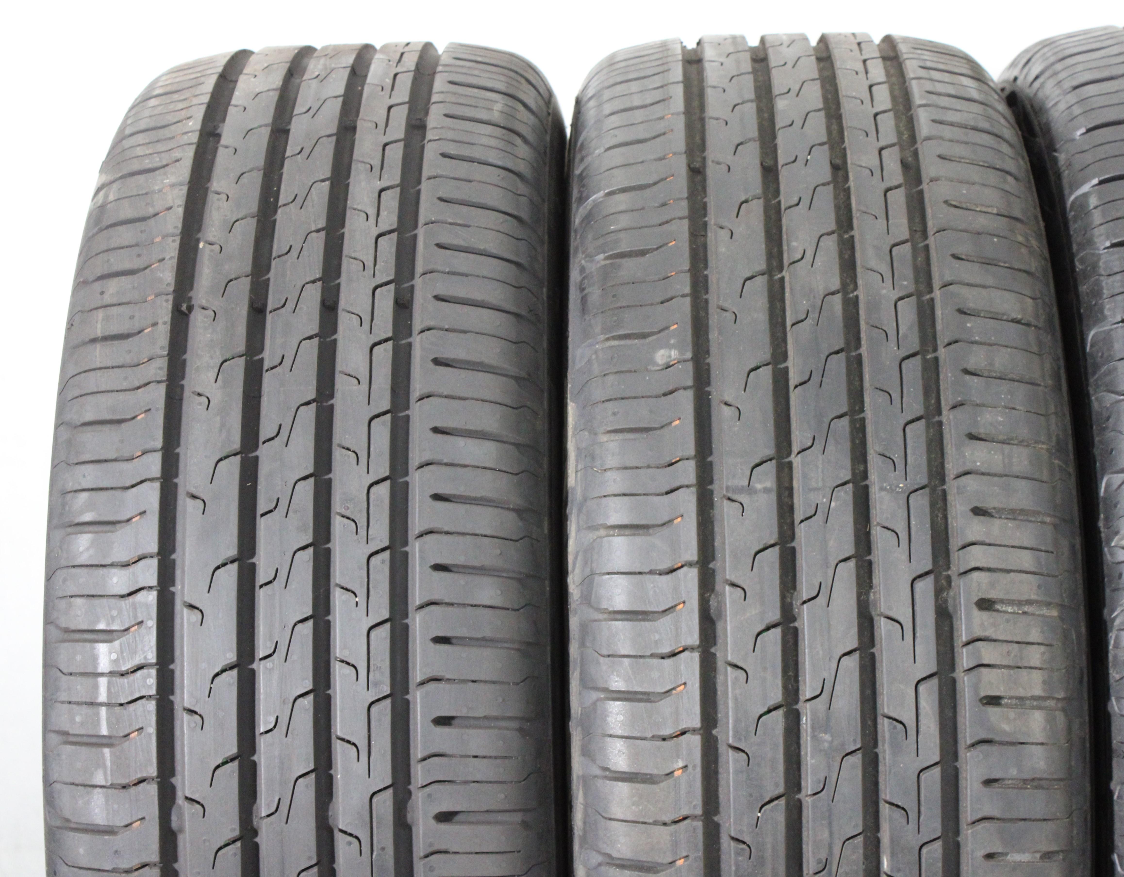 4 neumáticos de verano Continental Eco Contact 6, 195/55R16 87V, con dibujo completo, 2022